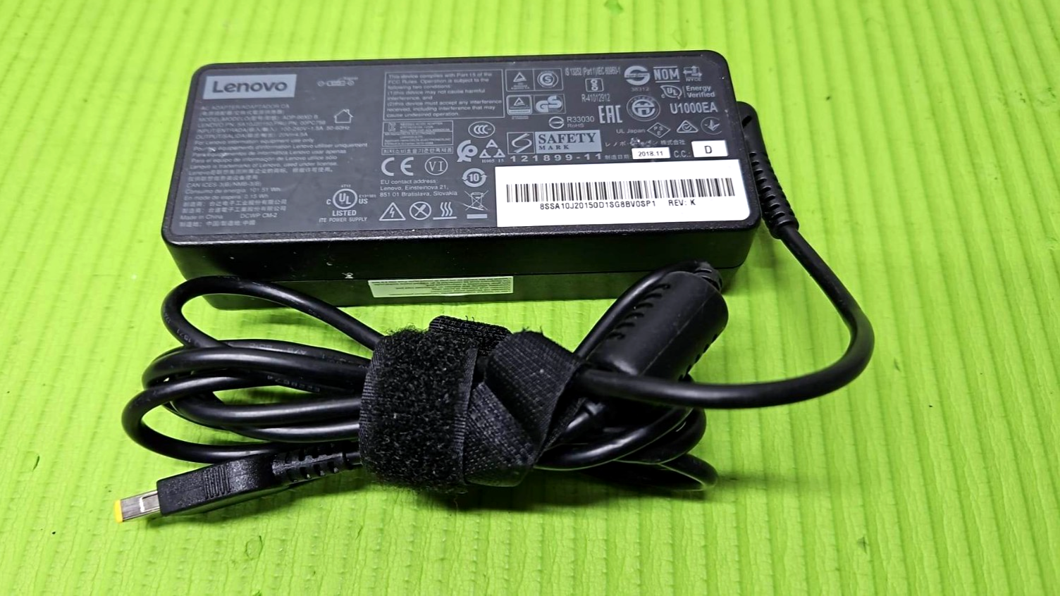 ORIGINAL GENUINE AC POWER SUPPLY CHARGER ADAPTER USB PIN 20V 4.5A FOR LENOVO