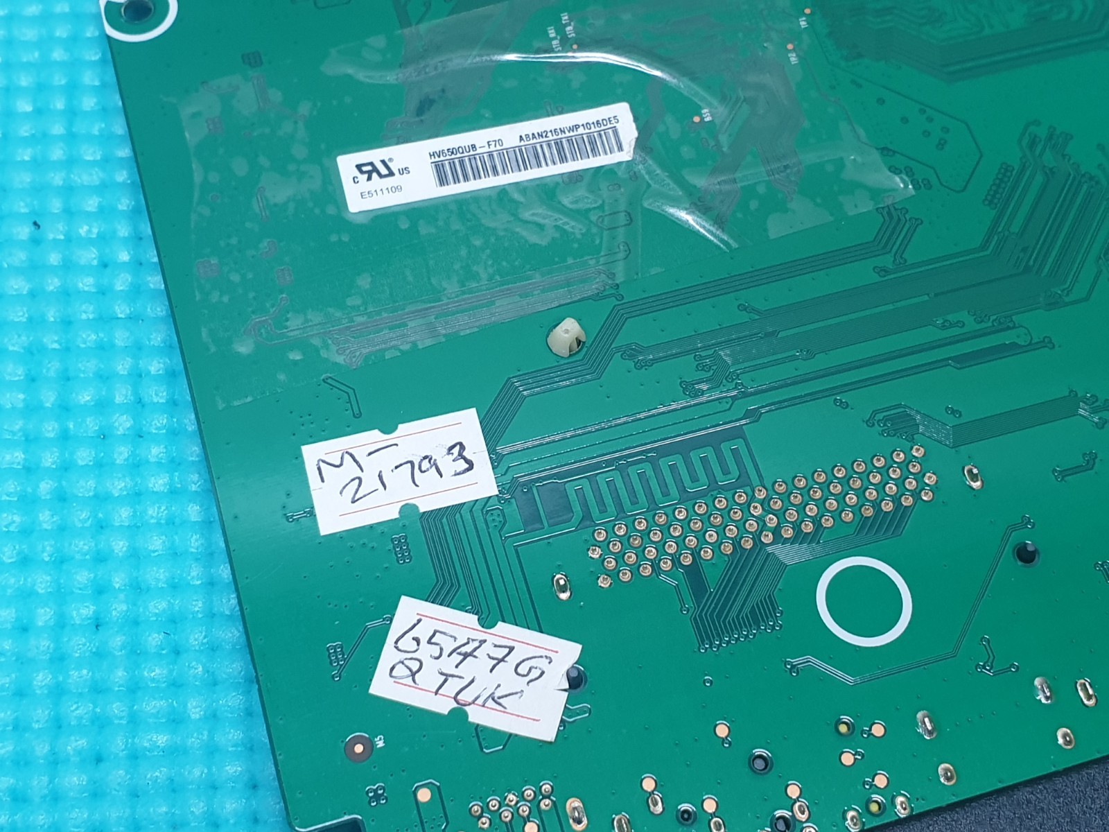 MAIN AV BOARD MB HISENSE 65A7GQTUK TV RSAG7.820.111184/ROH SCREEN:HV650QVB-F70 - Image 3