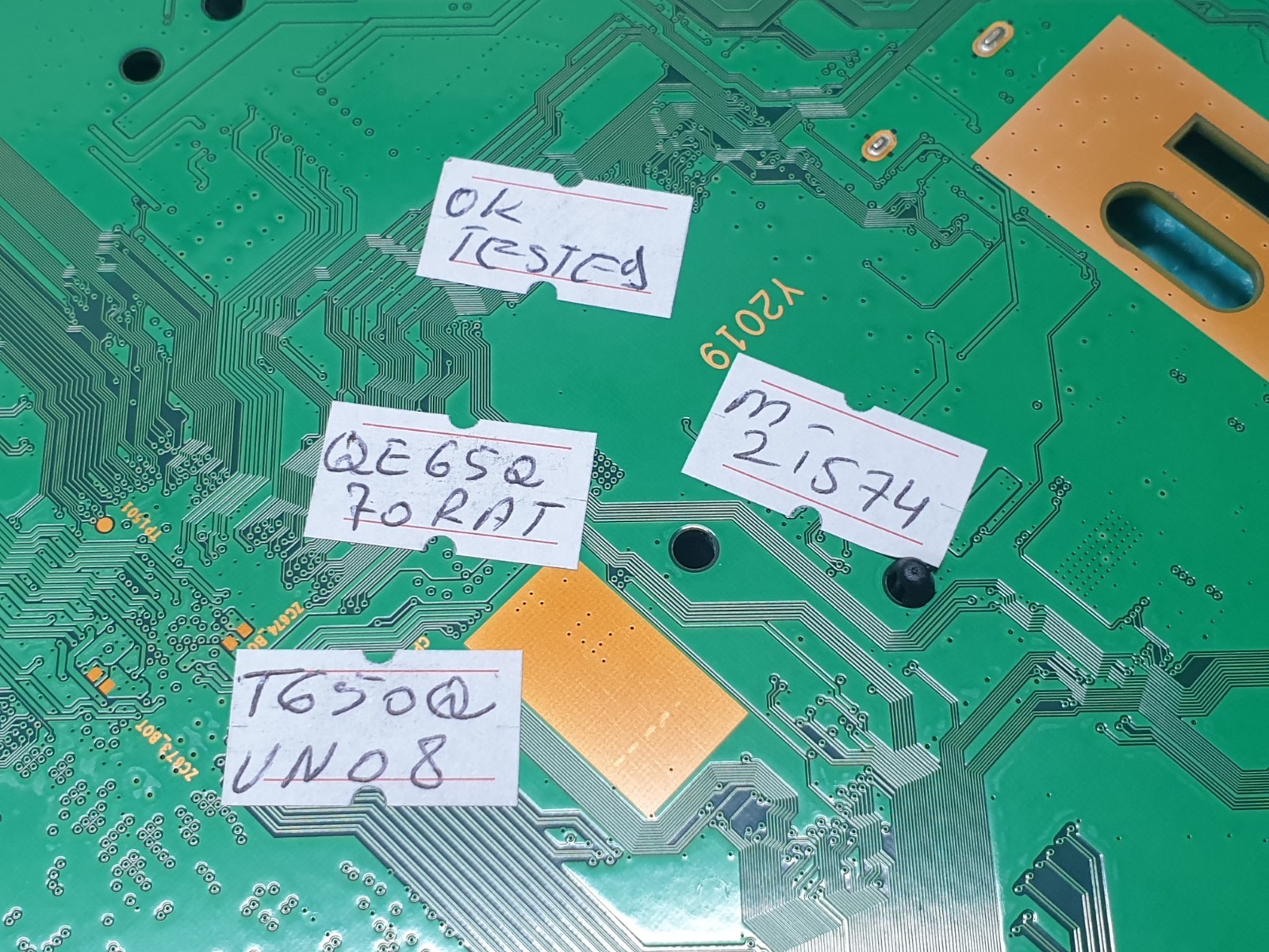 MAIN AV BOARD MB SAMSUNG QE65Q70RAT TV BN41-02695A BN94-14345G SCREEN:T650QVN08 - Image 4