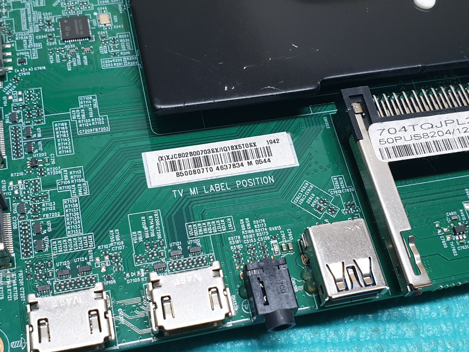 MAIN BOARD MB PHILIPS 50PUS8204/12 LED TV 715GA006-M0F-B00-005K SCREEN:CV500U1 - Image 4