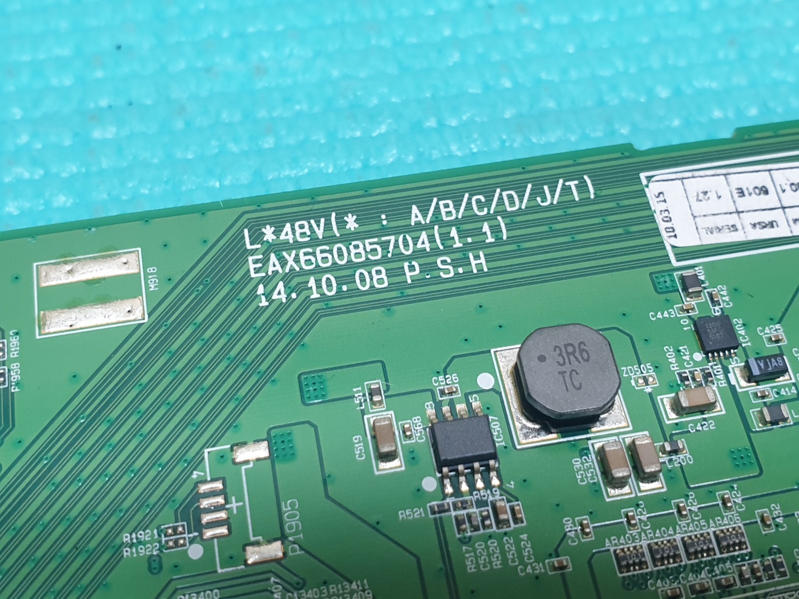 MAIN AV BOARD MB LG 42UB820V LED TV EAX66085704(1.0) EBT63415607 SCREEN:LC420EQE - Image 4