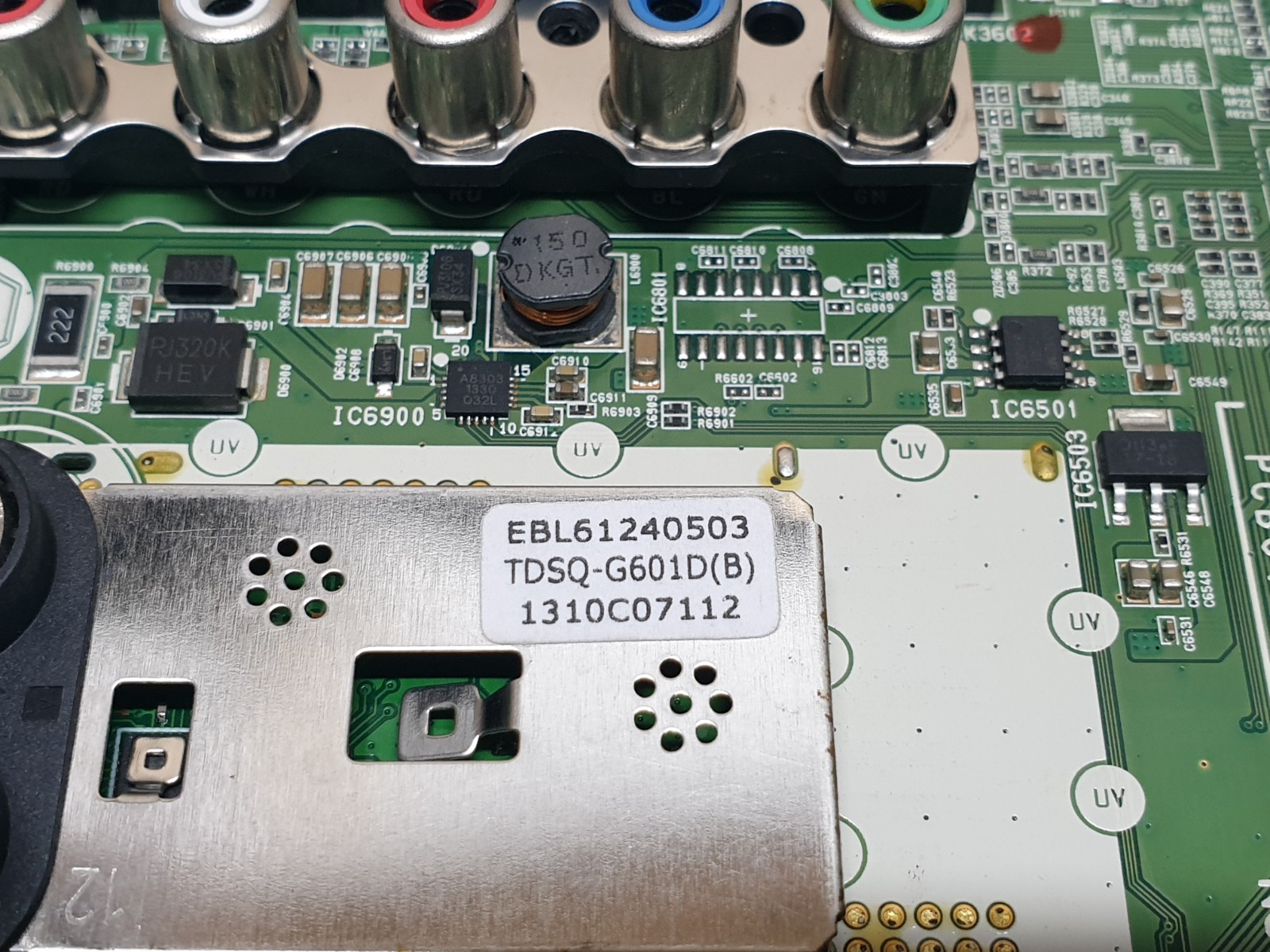 MAIN BOARD MB FOR LG 42LN578V TV EAX64797003 (1.2) EBT62596130 SCREEN:LC420DUE - Image 4