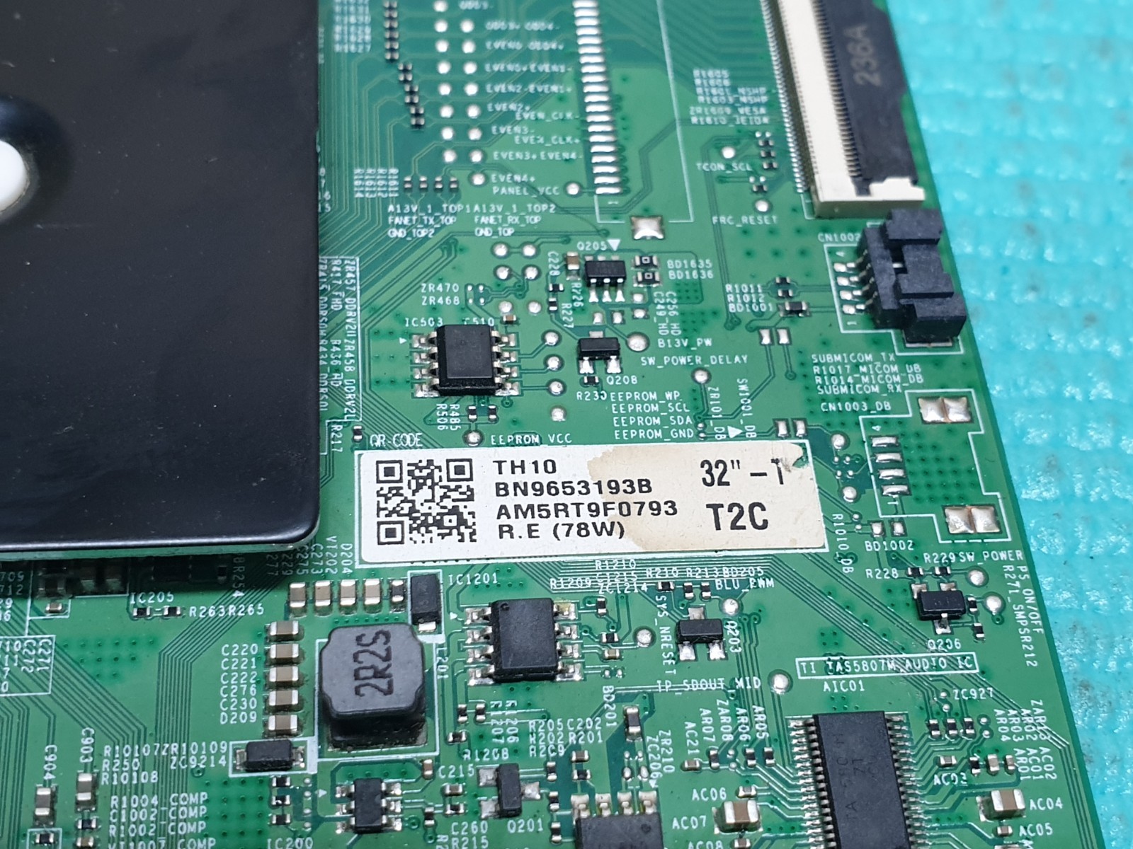 MAIN AV BOARD MB SAMSUNG UE32T5300CK TV BN94-15653C BN96-53193B SCREEN:SE3151B06 - Image 4