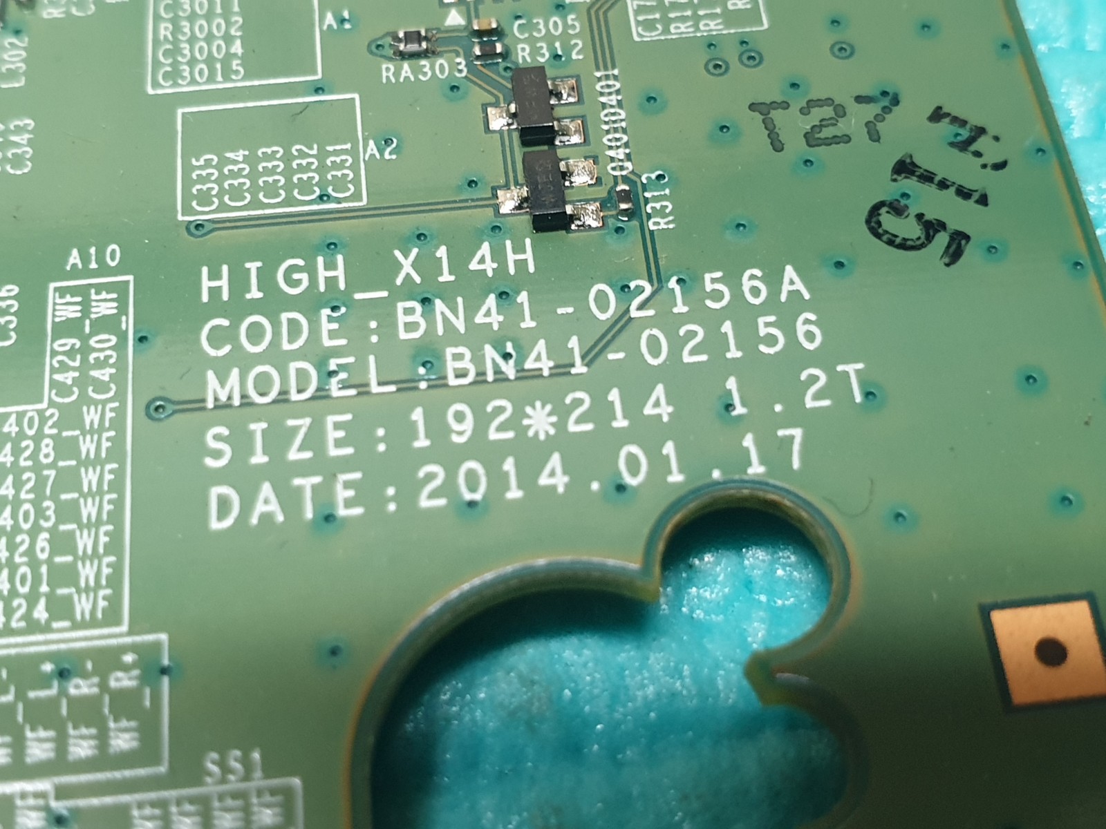 MAIN BOARD MB SAMSUNG UE48H6200AK TV BN41-02156A BN94-07307W SCREEN:LSF480HJ04 - Image 2