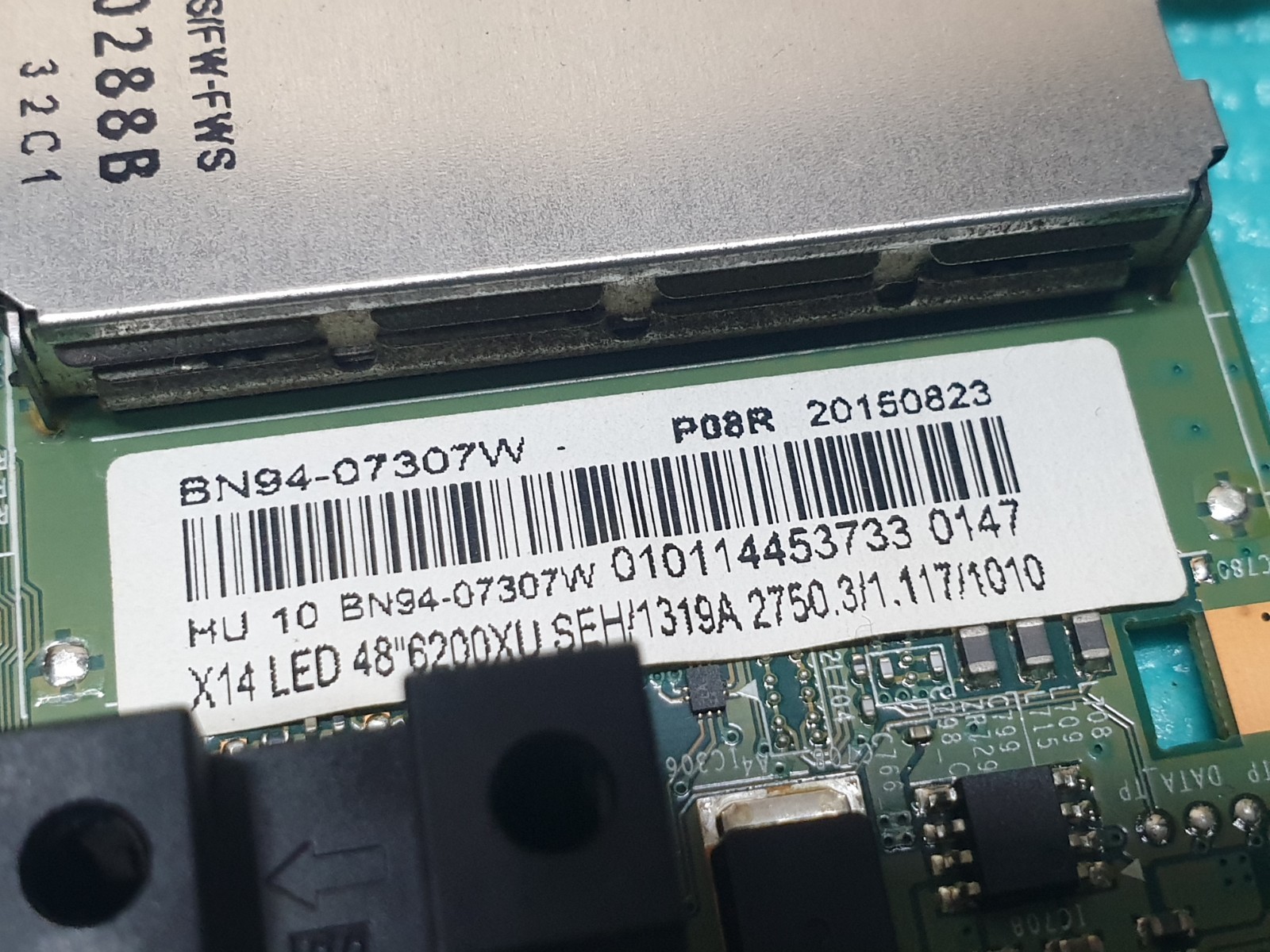 MAIN BOARD MB SAMSUNG UE48H6200AK TV BN41-02156A BN94-07307W SCREEN:LSF480HJ04 - Image 3