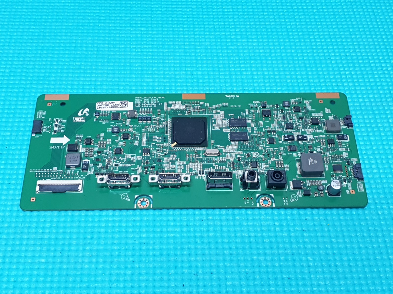 MAIN AV BOARD MB SAMSUNG LU28D590 TV BN97-08320C BN41-02184A SCREEN:M280DGJ - Image 2
