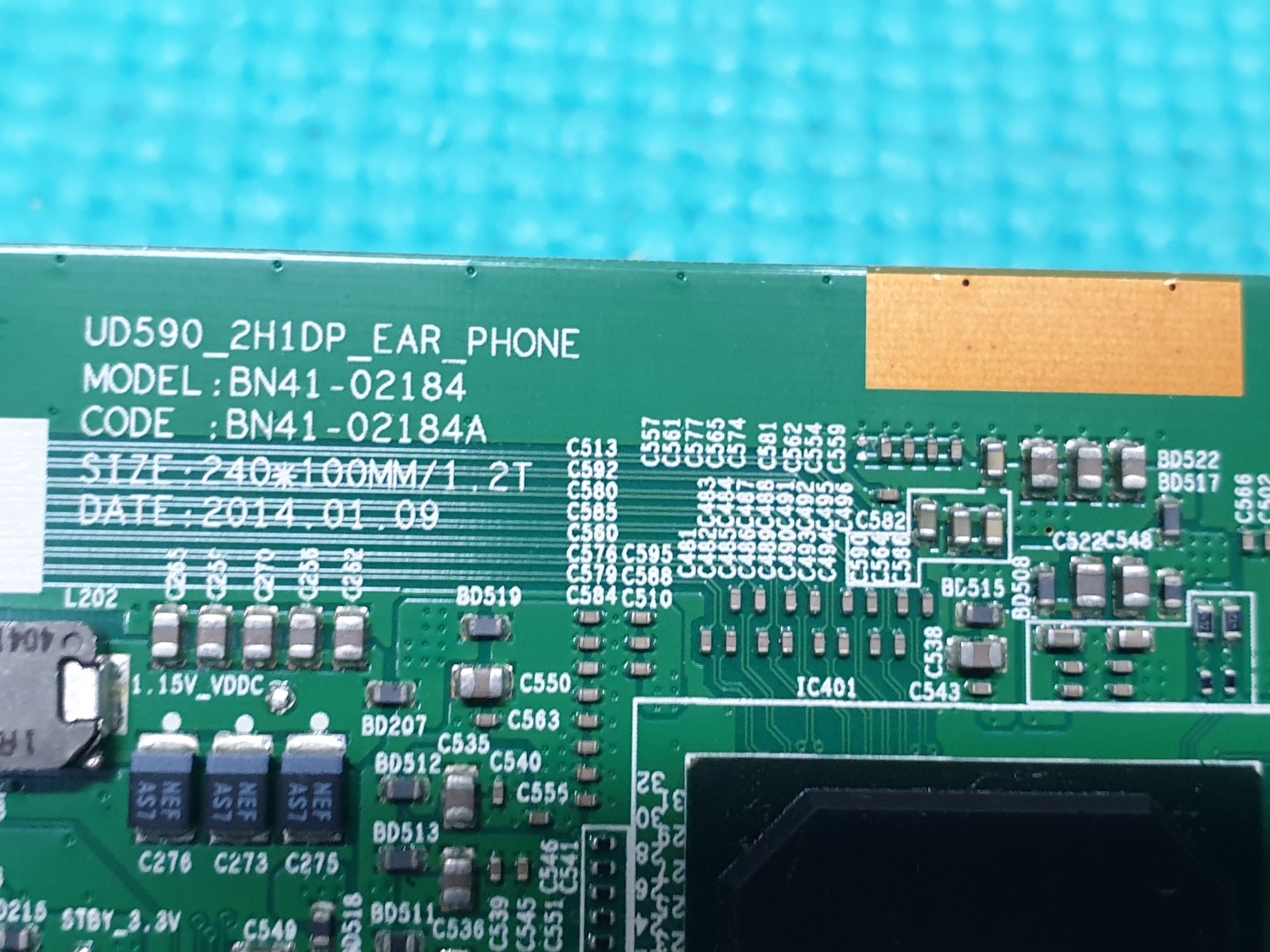 MAIN AV BOARD MB SAMSUNG LU28D590 TV BN97-08320C BN41-02184A SCREEN:M280DGJ - Image 3