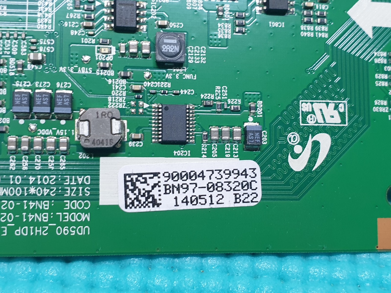 MAIN AV BOARD MB SAMSUNG LU28D590 TV BN97-08320C BN41-02184A SCREEN:M280DGJ - Image 4