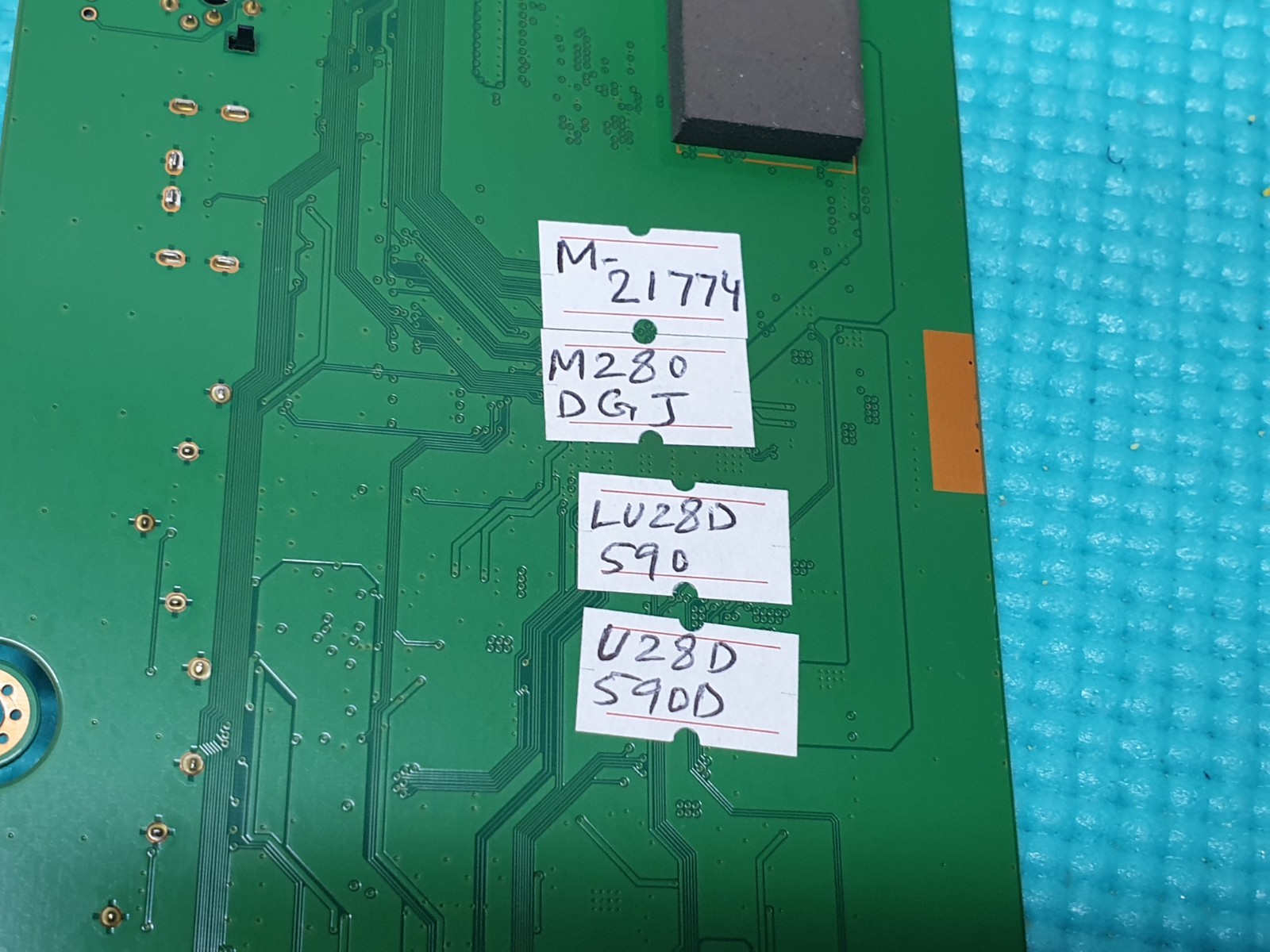 MAIN AV BOARD MB SAMSUNG LU28D590 TV BN97-08320C BN41-02184A SCREEN:M280DGJ - Image 6