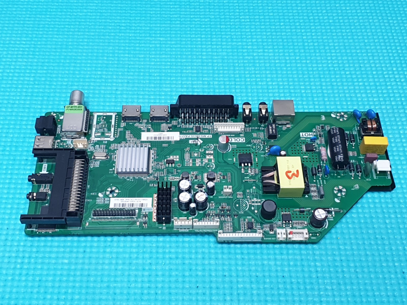 MAIN AV BOARD MB SHARP LC-24DHF4011K LED TV TP.MS3463S.PA511 SCREEN:V236BJ1-LE2 - Image 2