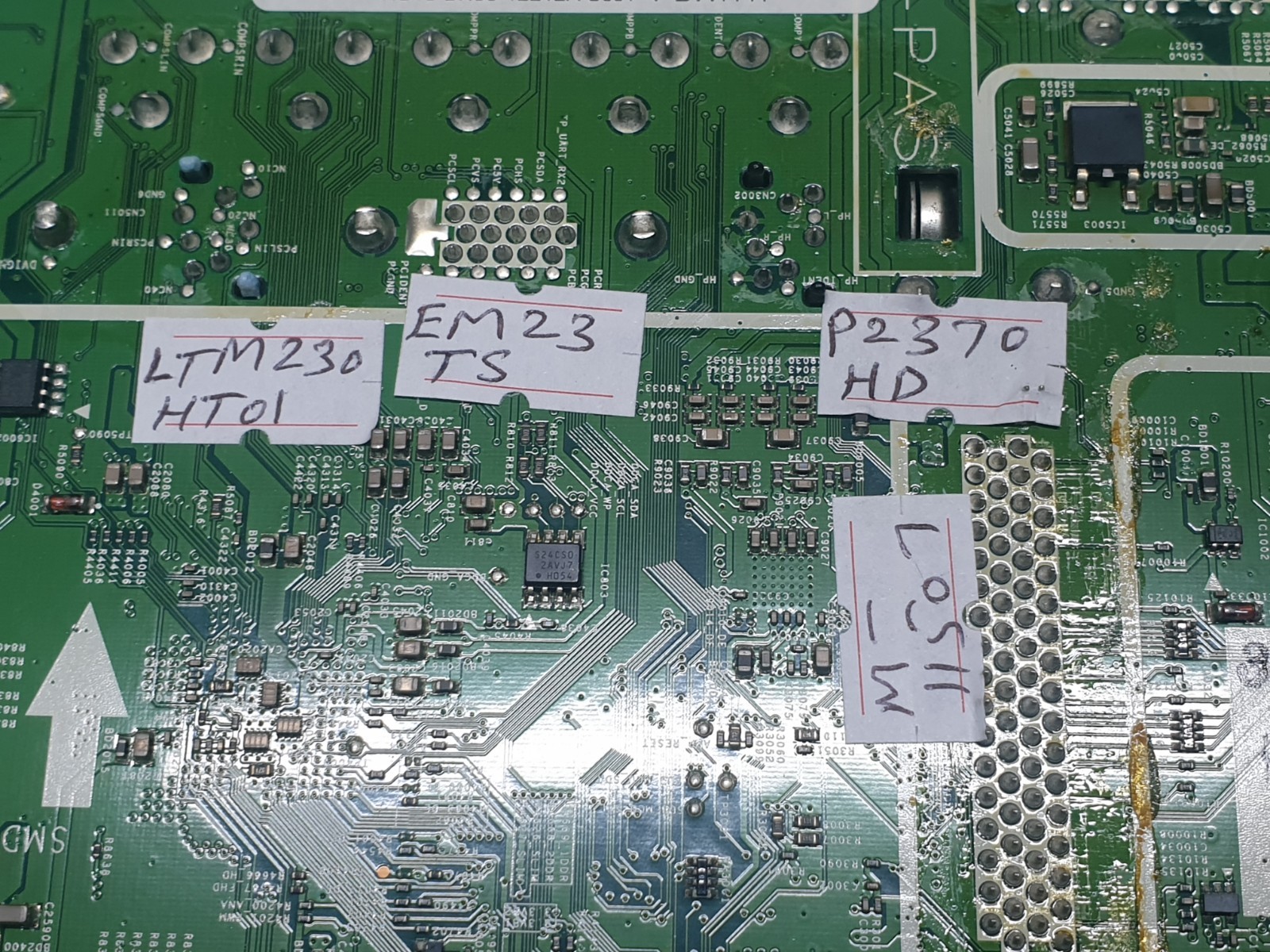 MAIN AV BOARD MB SAMSUNG SYNCMASTER P2370HD EM23TS MONITOR SCREEN:LTM230HT01 - Image 4