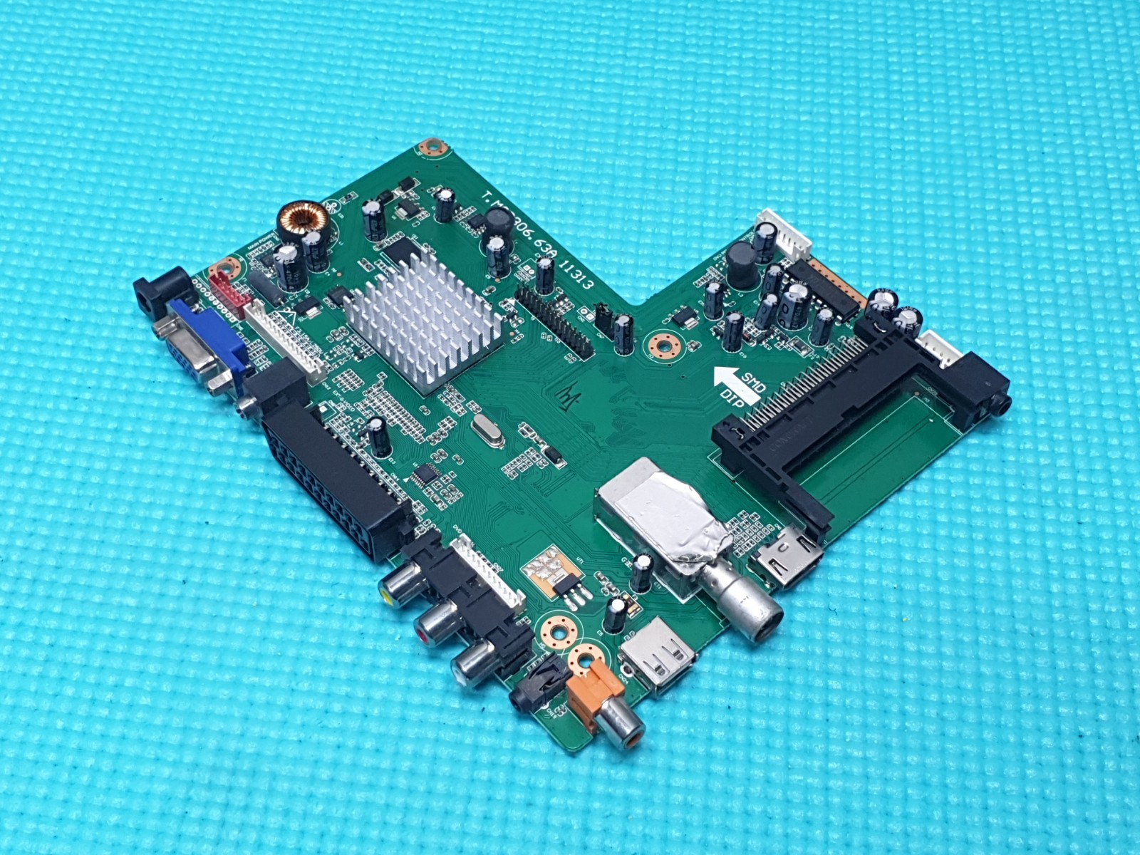 MAIN AV BOARD MB LOGIK L22FEDW12 22" LED TV TP.MSD306.63A 11313 SCREEN:M215HW03 - Image 4