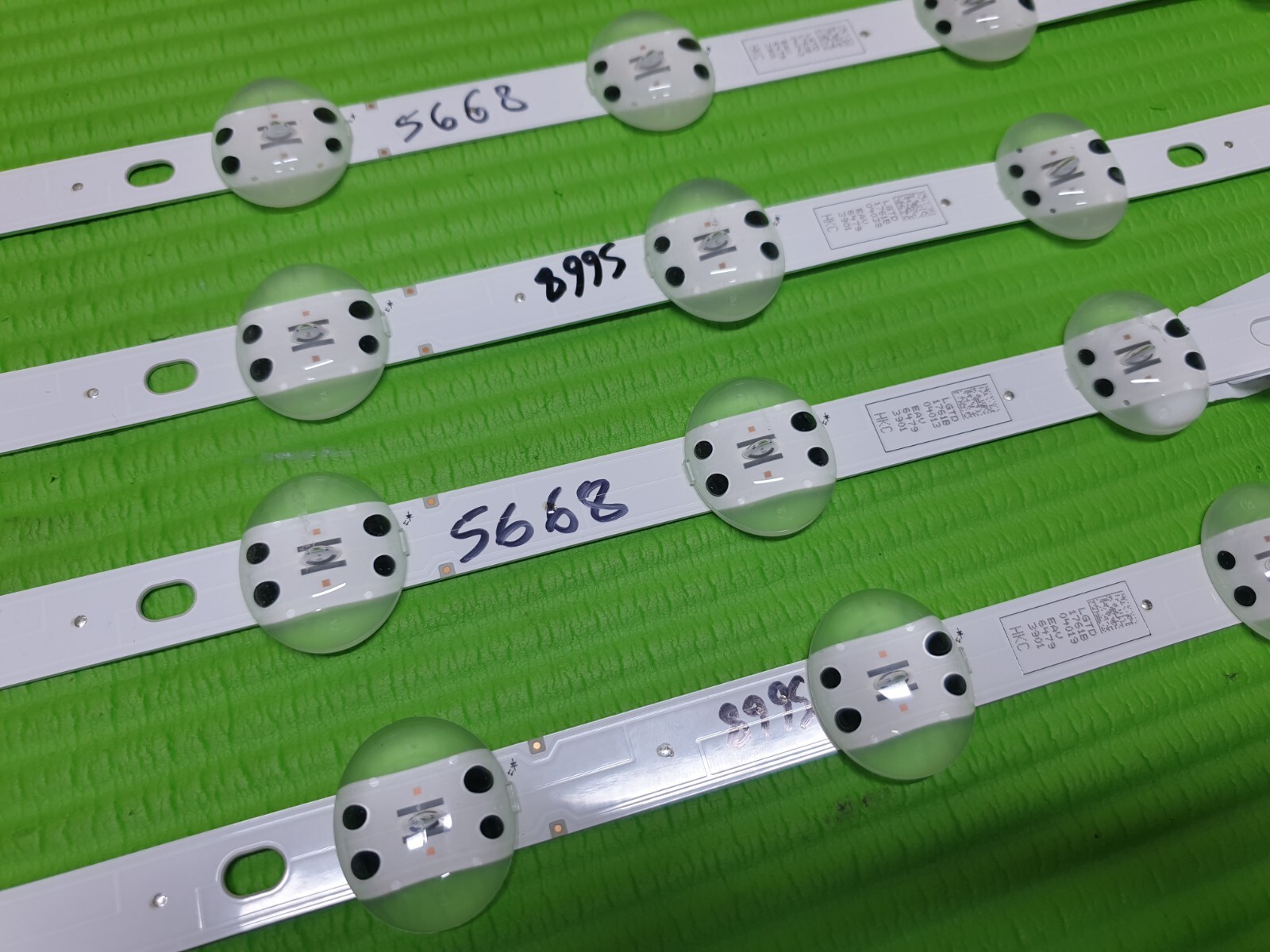FULL LED BACK LIGHT ARRAY SET FR LG 50UM7500PLA TV LGIT_Y19_50UM73/75 REV03 - Image 5