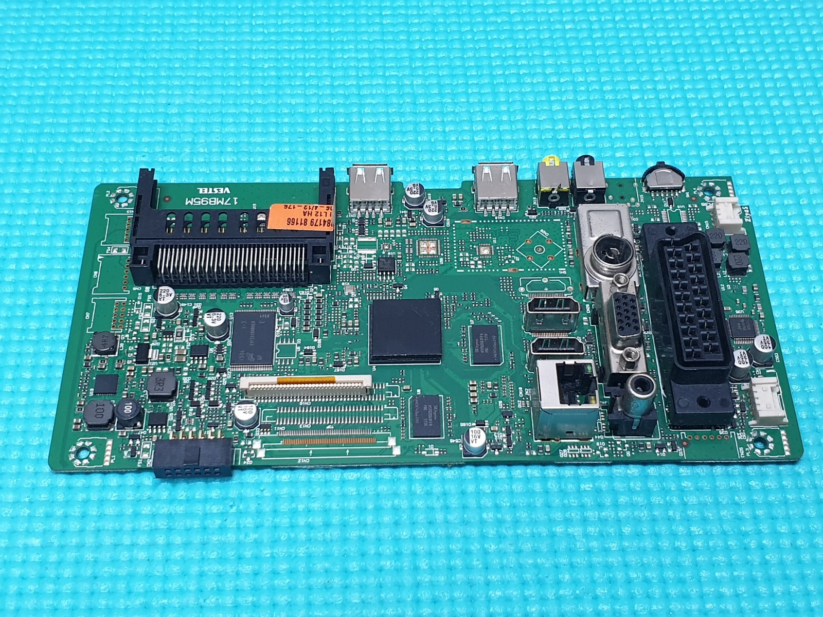 MAIN AV BOARD MB FOR POLAROID 3-24-LED-14 TV 17MB95M 23284179 SCREEN:V236BJI