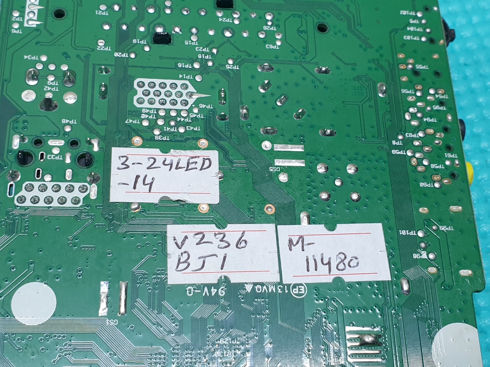 MAIN AV BOARD MB FOR POLAROID 3-24-LED-14 TV 17MB95M 23284179 SCREEN:V236BJI - Image 8