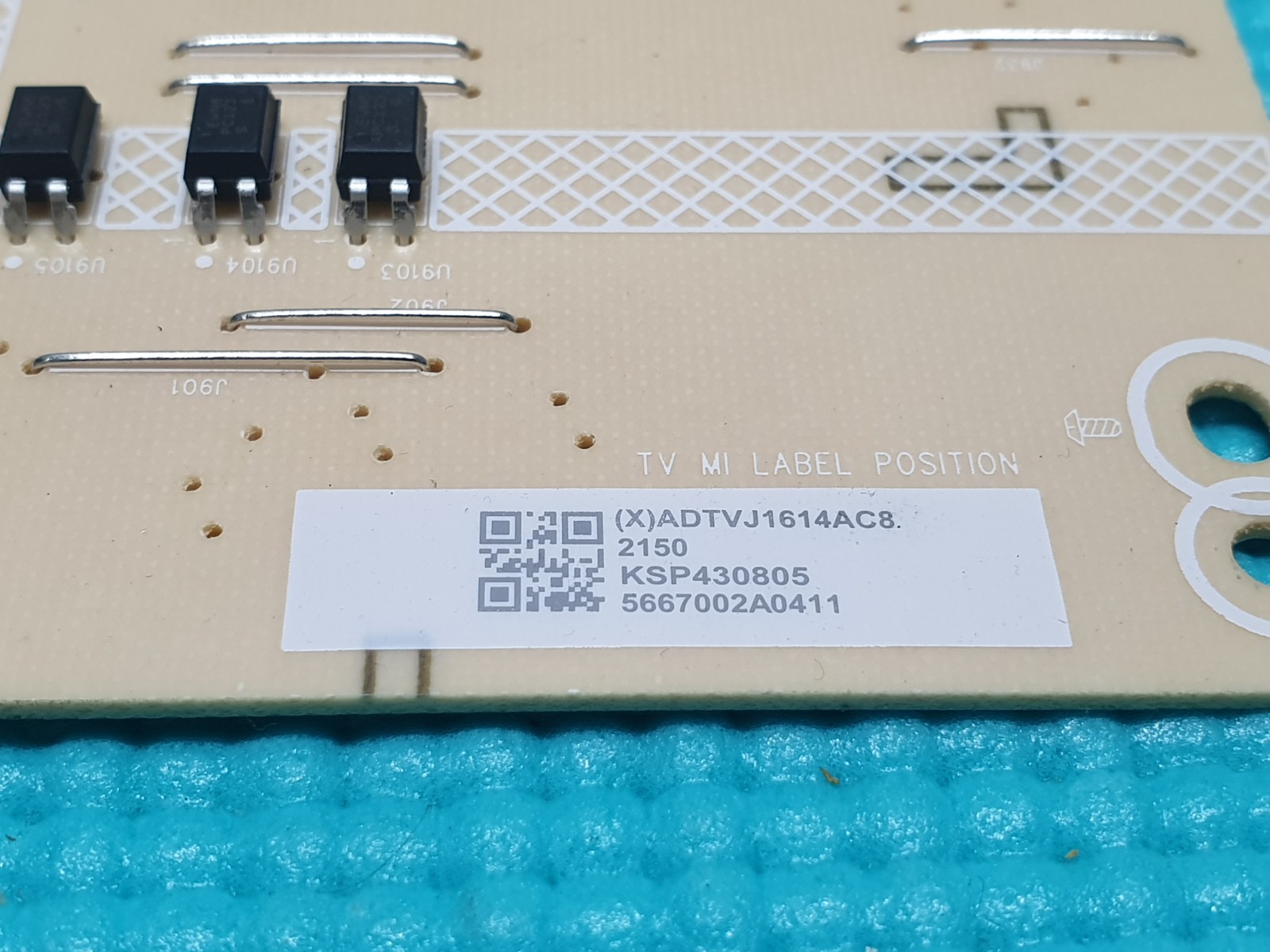 POWER SUPPLY PSU SKY GLASS LT043-F1-ANT TV ADTVJ1614AC8 KSP430805 5667002A0411 - Image 3
