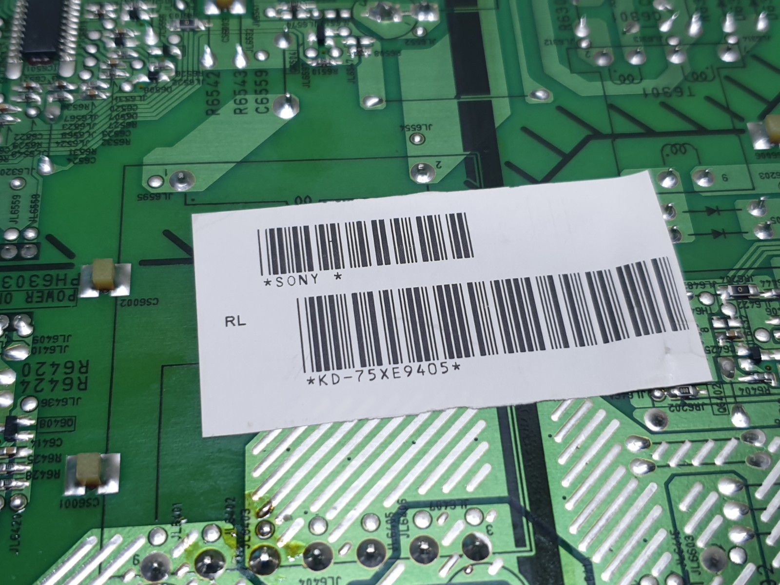 POWER SUPPLY BOARD PSU SONY KD-75XE9405 75" LCD TV APS-413(CH) G75 1-982-085-11 - Image 5