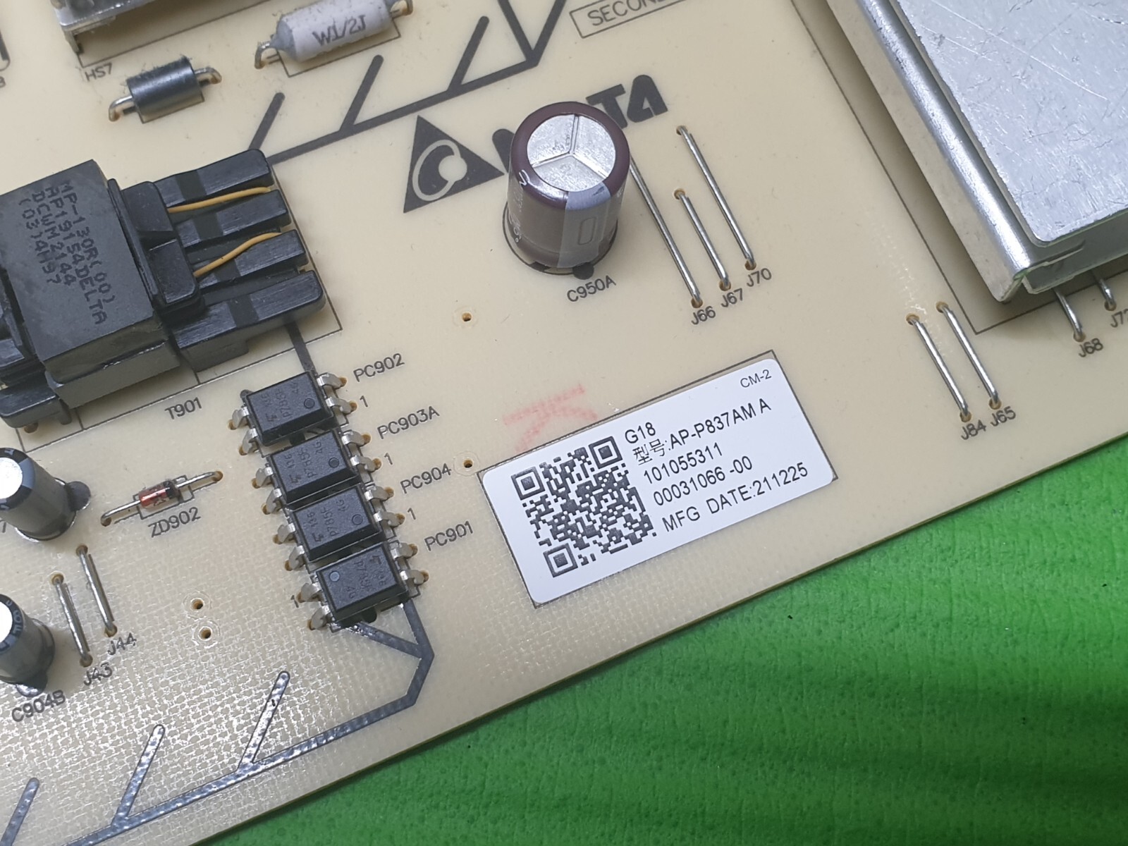 POWER SUPPLY BOARD PSU FOR SONY XR-83A90J 83" LED TV 1-010-553-11 AP-P837AM - Image 4