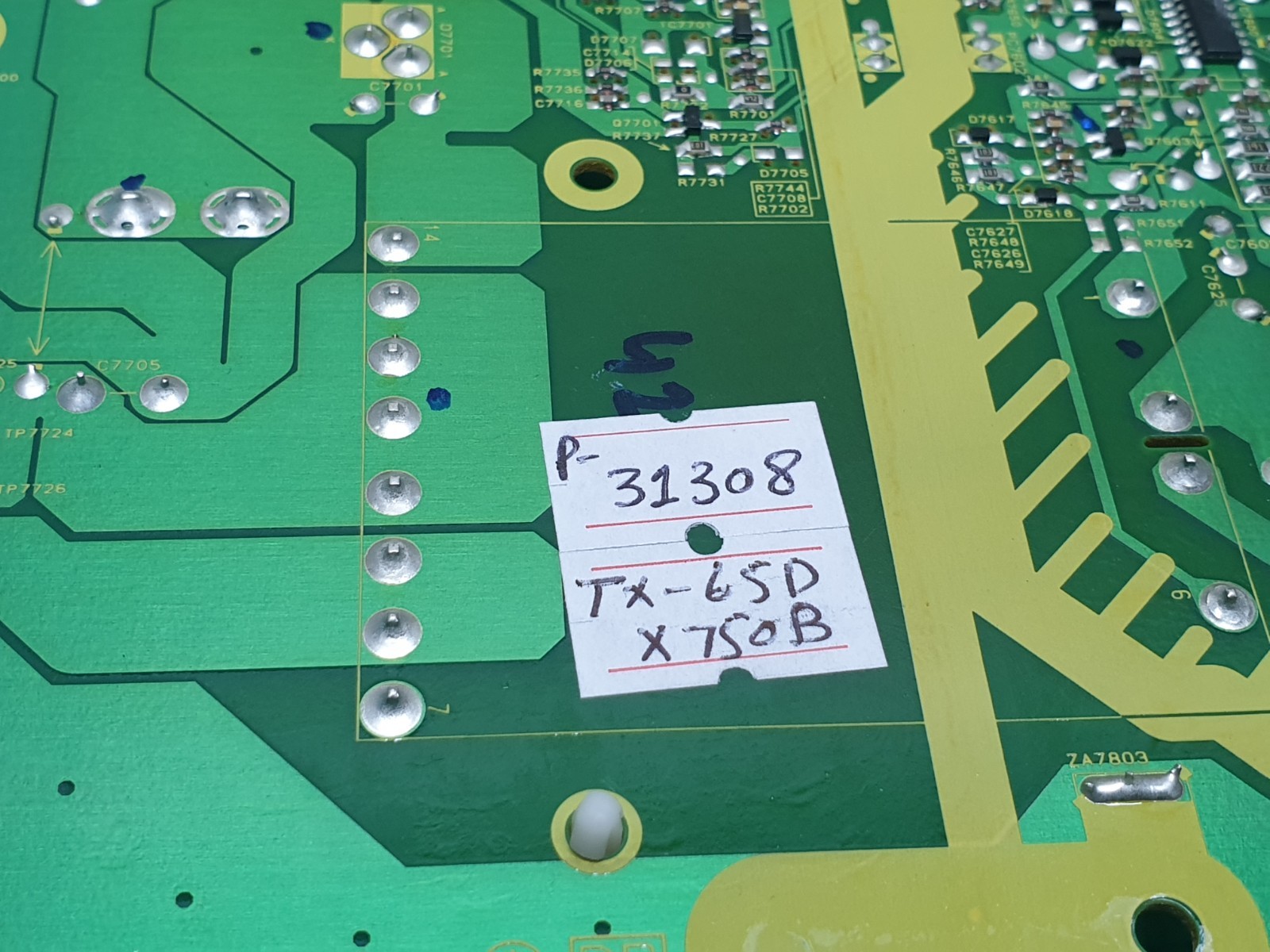 POWER SUPPLY BOARD PSU PANASONIC TX-65DX750B 65" LED TV TXNPB1XMVE TNPA6249 1PB - Image 5