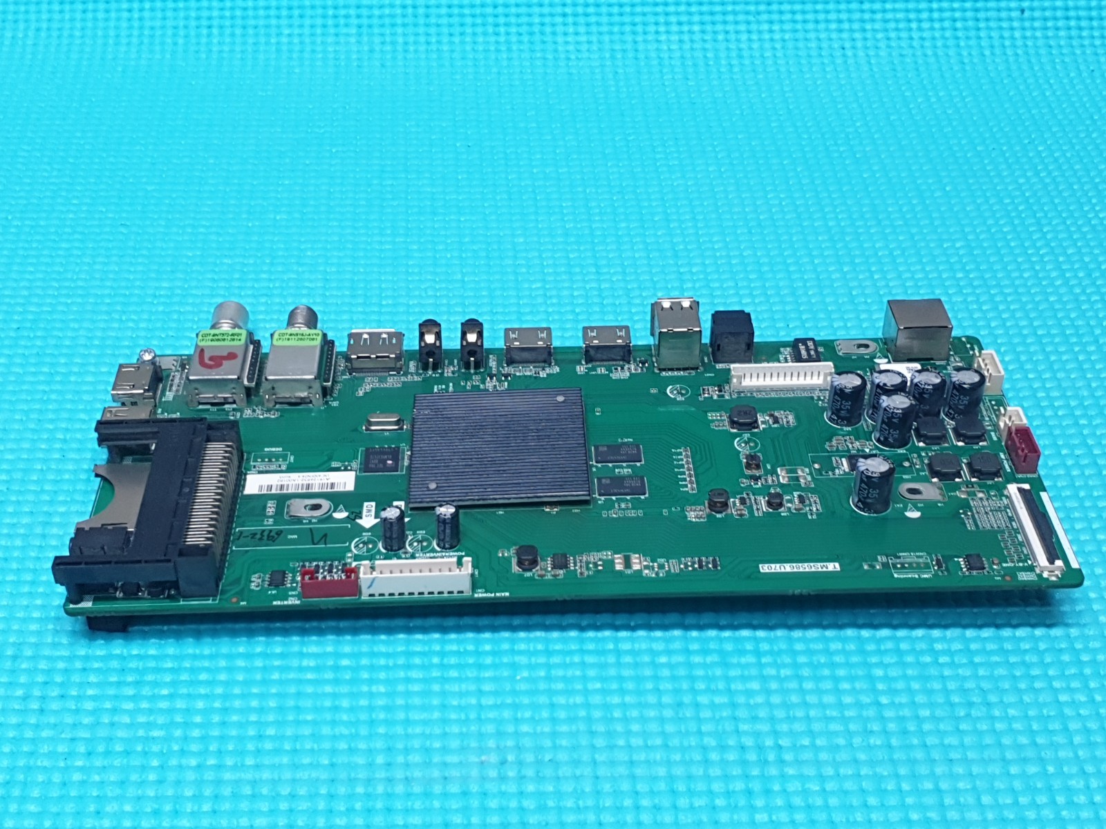 MAIN AV BOARD MB SHARP 65BJ5K LED TV T.MS6586.U703 A19126932 SCREEN:LSC650FN04 - Image 2