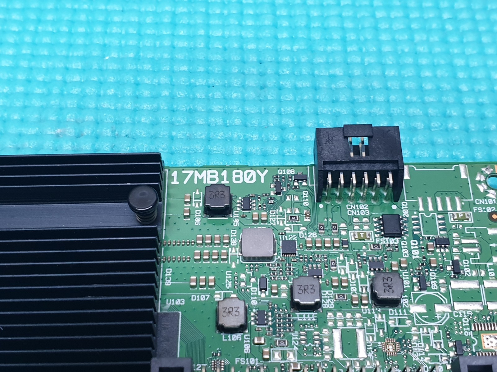 MAIN AV BOARD MB BUSH 50UT24SB LED TV VESTEL 17MB180Y 23950768 SCREEN:CC500PV5D - Image 3
