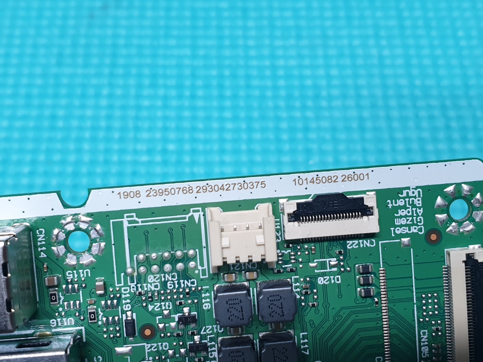 MAIN AV BOARD MB BUSH 50UT24SB LED TV VESTEL 17MB180Y 23950768 SCREEN:CC500PV5D - Image 4
