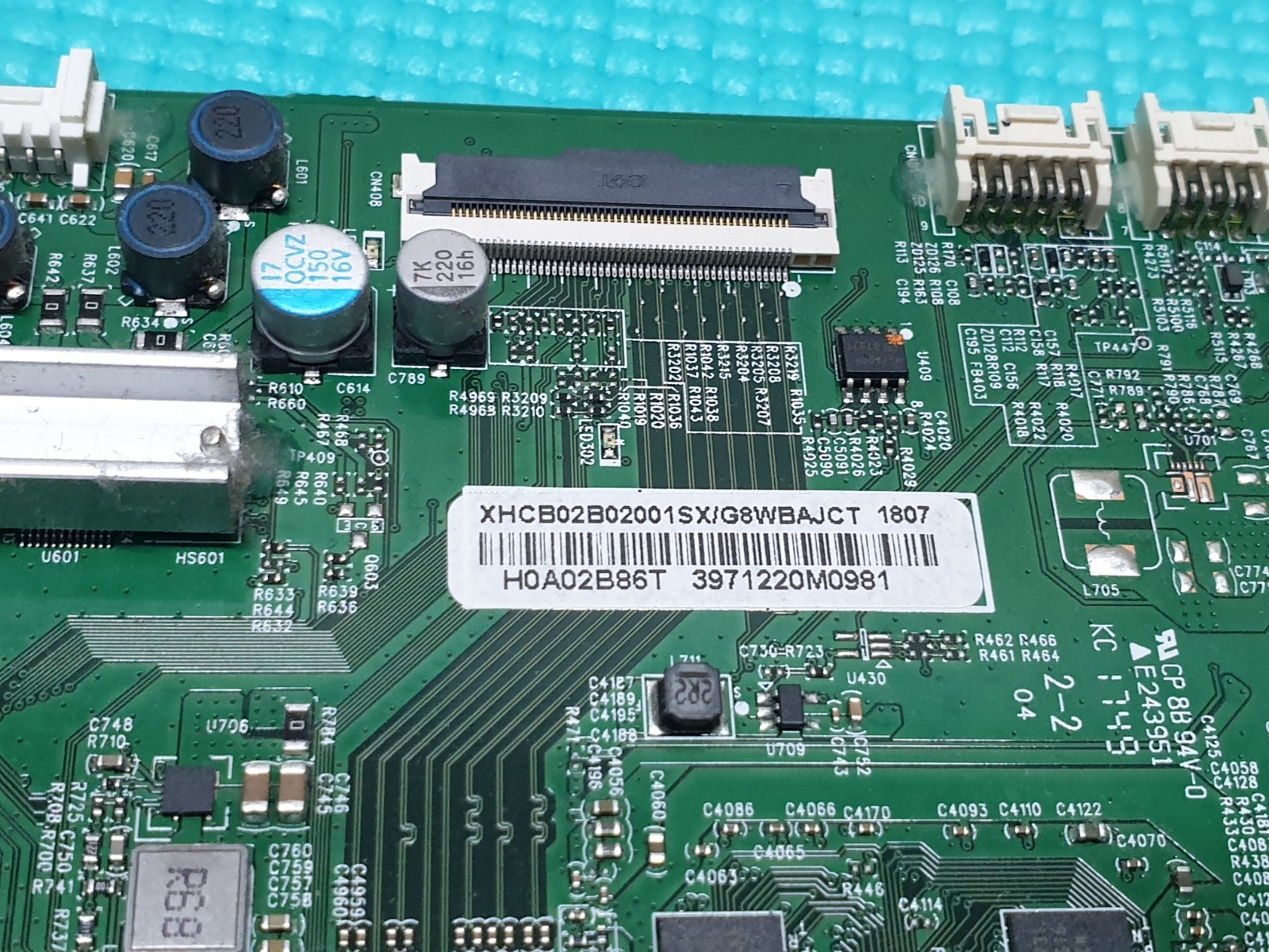 MAIN AV BOARD MB PHILIPS 43PUS6162/05 TV 715G8709-M01-B00-005K SCREEN:T430QVN03 - Image 5