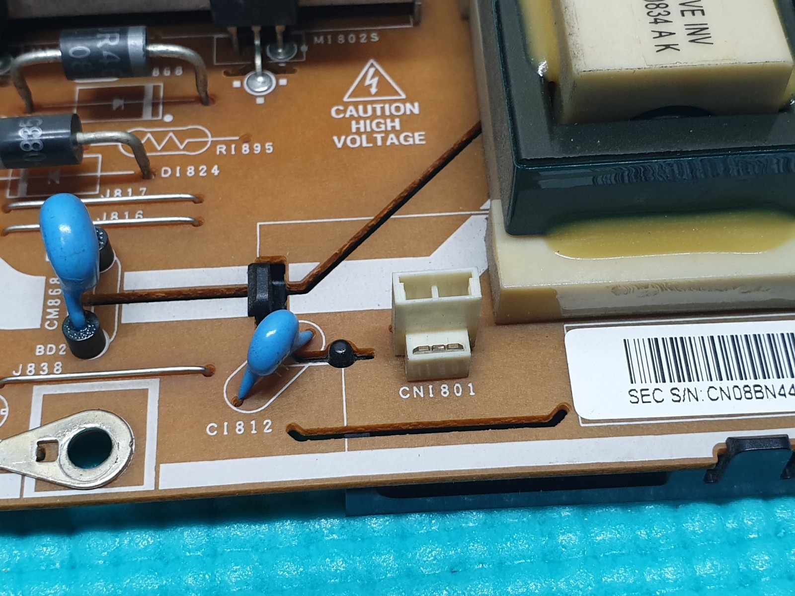 MAIN AV BOARD MB SAMSUNG LE40A558P3F 40" LCD TV BN44-00197A BN44-00199A R.D - Image 4