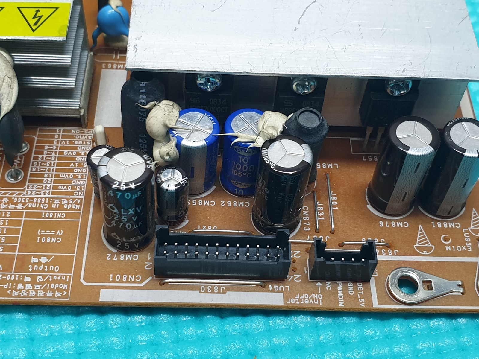 MAIN AV BOARD MB SAMSUNG LE40A558P3F 40" LCD TV BN44-00197A BN44-00199A R.D - Image 5