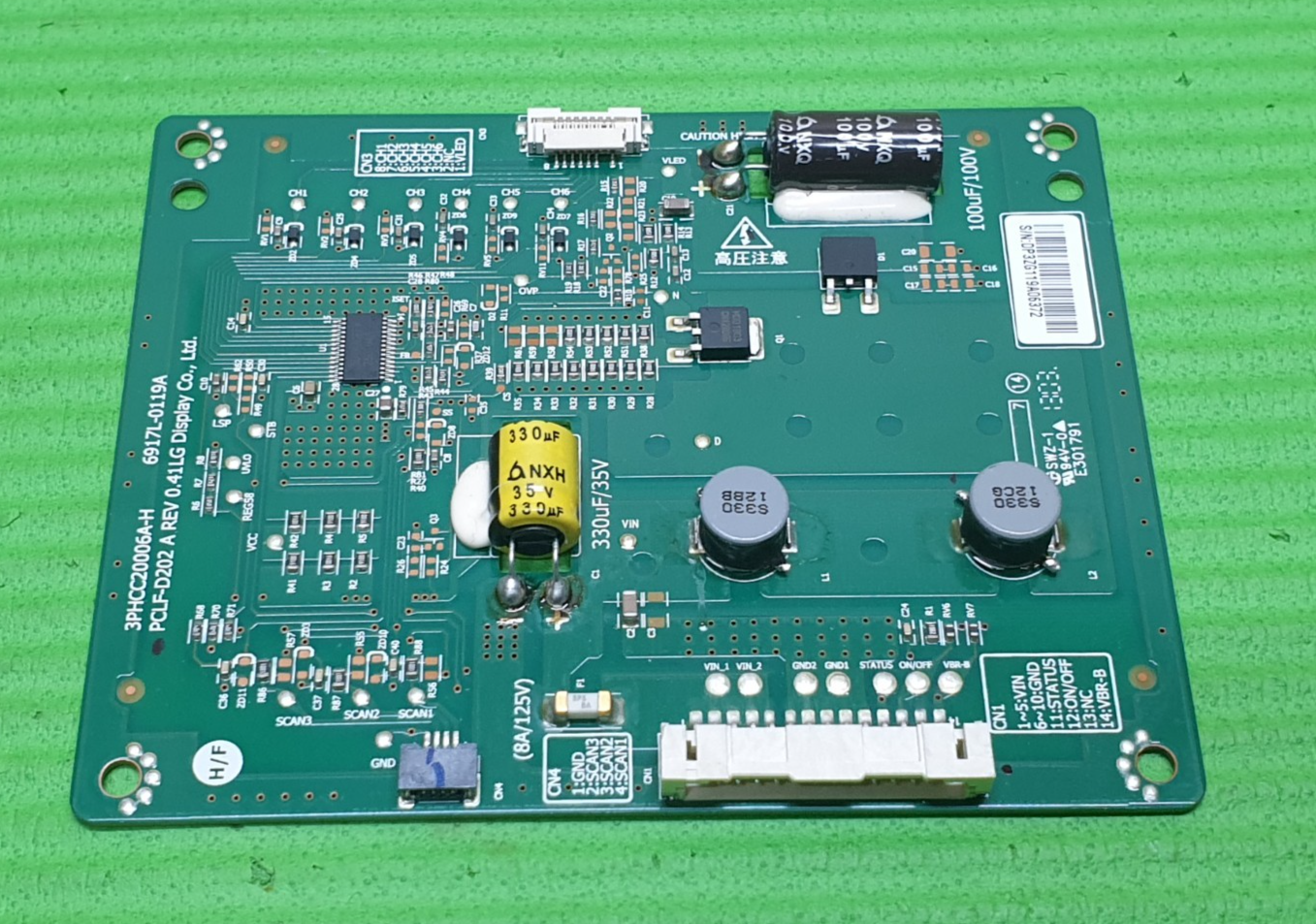 INVERTER DRIVER BOARD BAIRD T14203BC LED TV 6917L-0119A 3PHCC20006A-H PCLF-D202