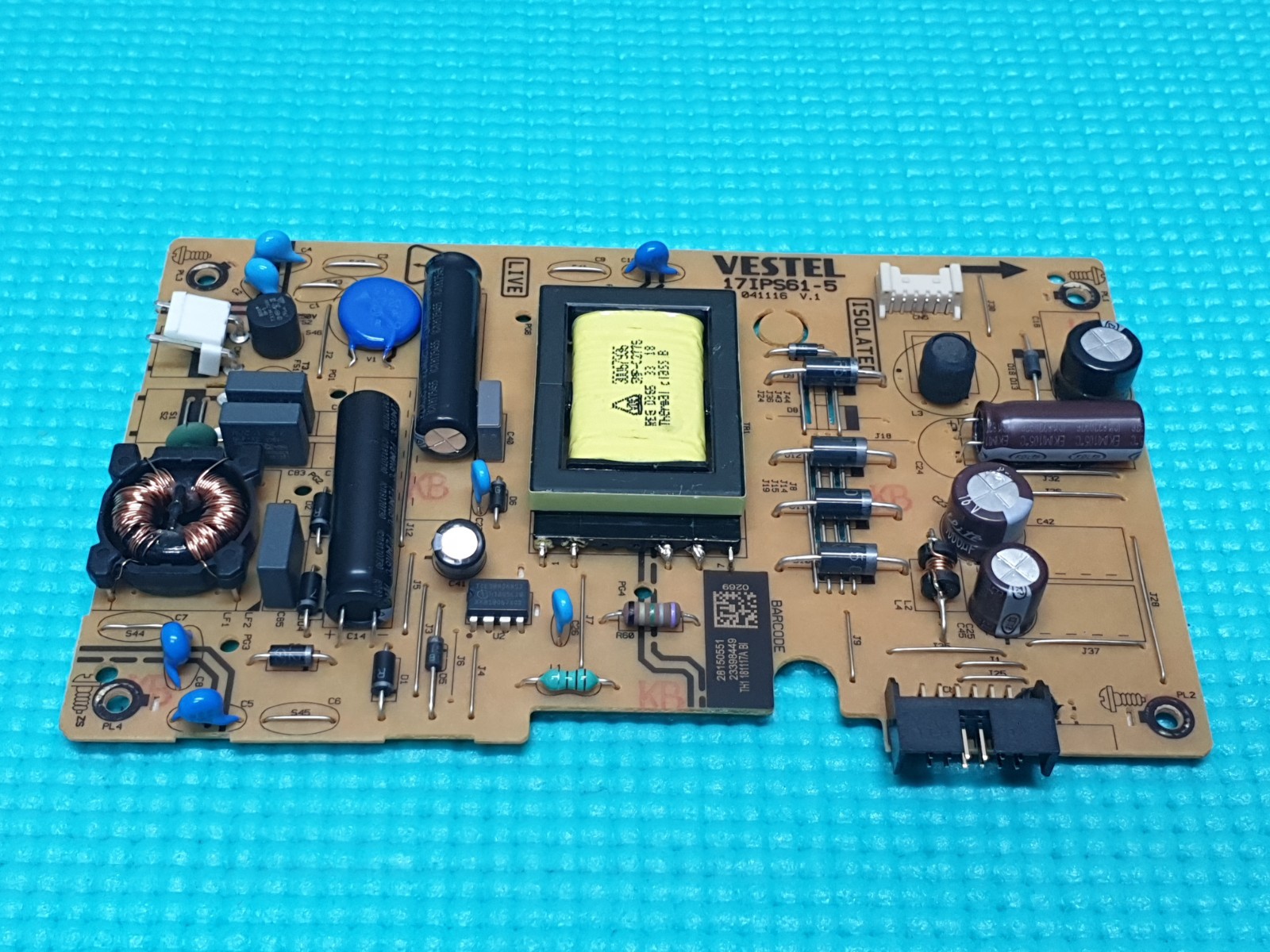 POWER SUPPLY PSU FOR PANASONIC TX-24E302B 24" LED TV VESTEL 17IPS61-5 23398449