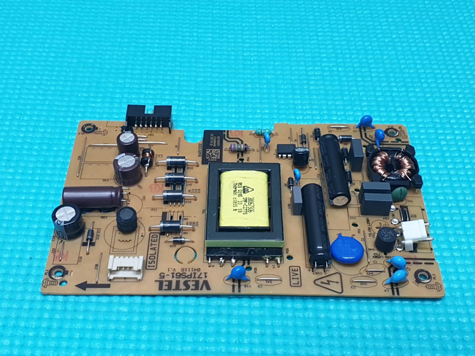 POWER SUPPLY PSU FOR PANASONIC TX-24E302B 24" LED TV VESTEL 17IPS61-5 23398449 - Image 2