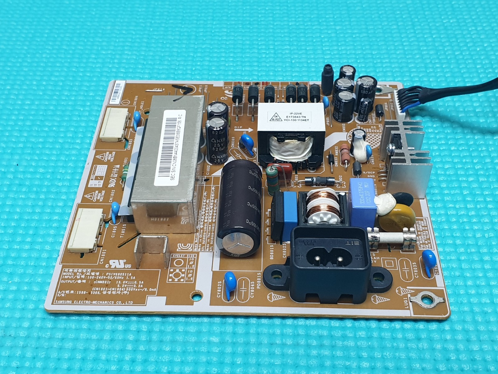 POWER SUPPLY PSU FOR SAMSUNG LE22D450G1W 22" LED TV BN44-00437A MB8Q013005 - Image 2