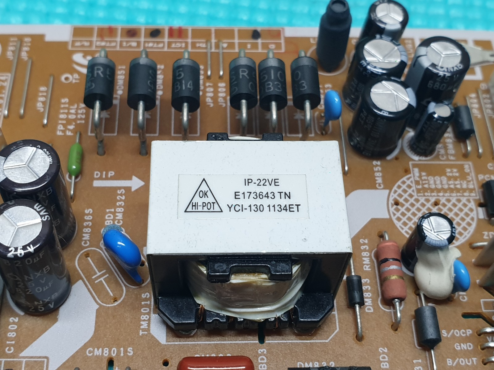 POWER SUPPLY PSU FOR SAMSUNG LE22D450G1W 22" LED TV BN44-00437A MB8Q013005 - Image 8