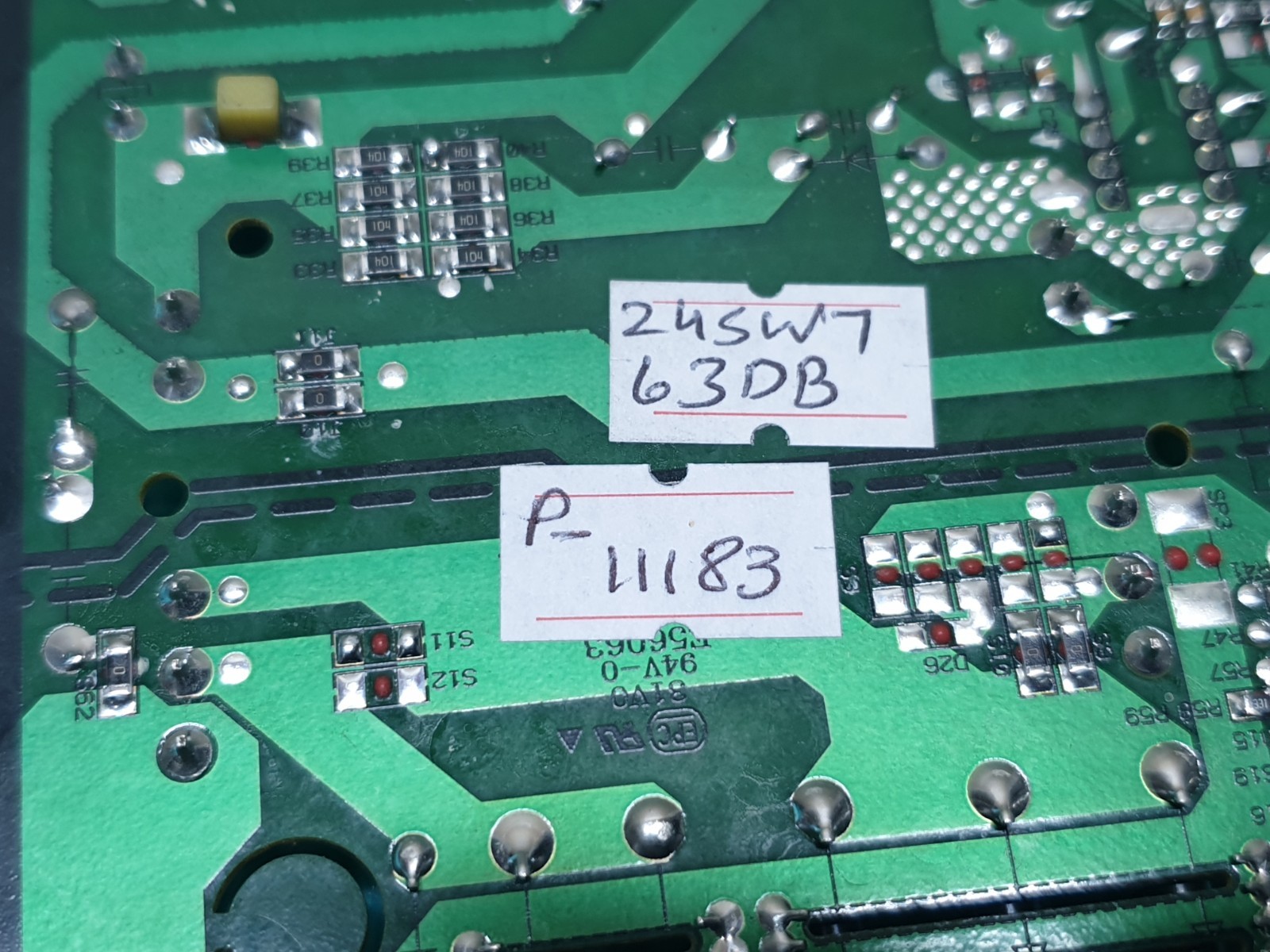 POWER SUPPLY PSU FOR TOSHIBA 24SW763DB 24" LED TV VESTEL 17IPS61-5 23386964 - Image 8