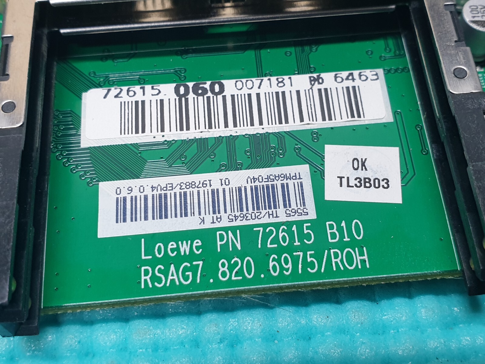 MAIN BOARD MB LOEWE BILD 7.65 56436 SL420 65" TV RSAG7.820.6975 SCREEN:LC650AQD - Image 2