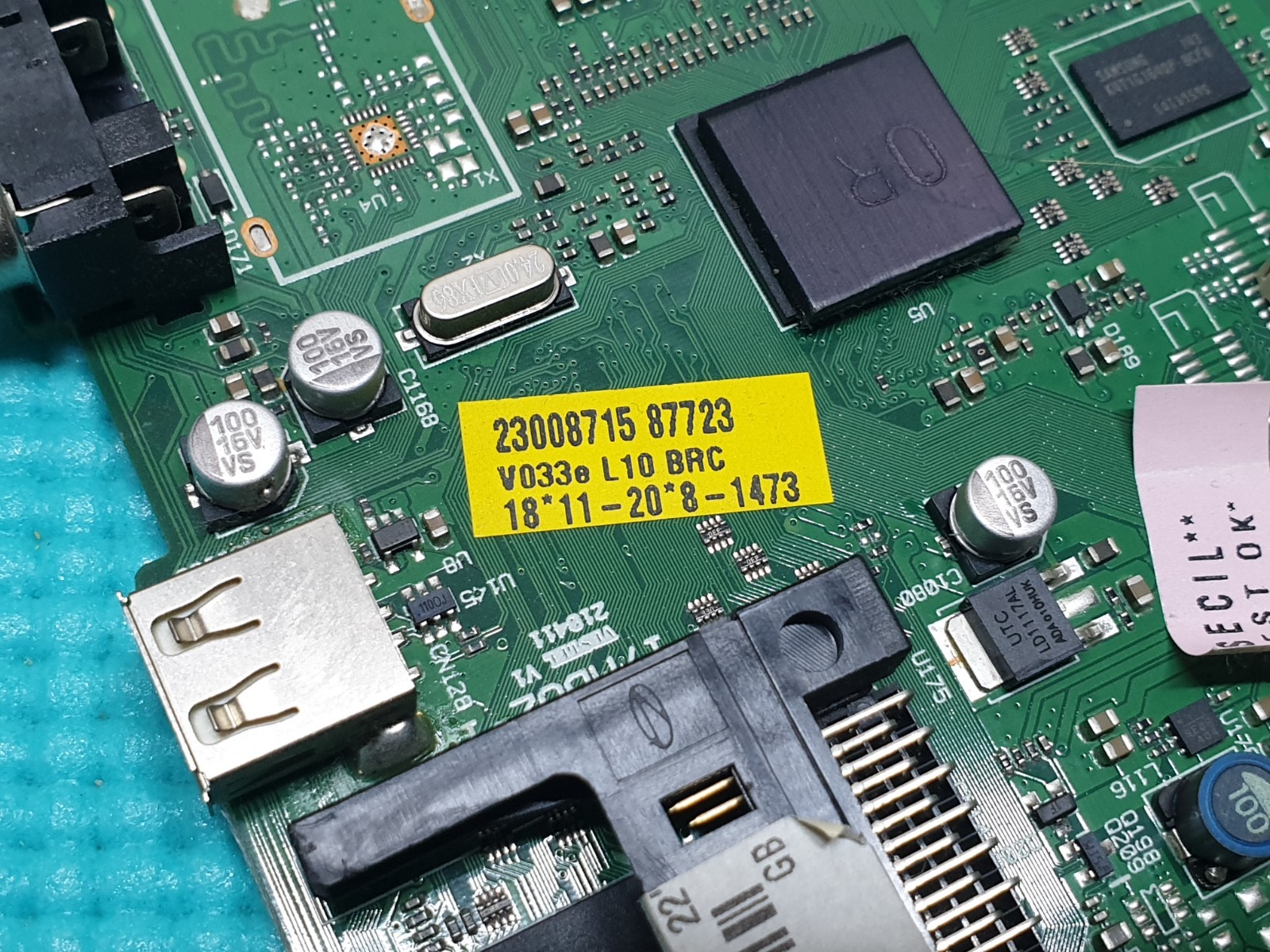 MAIN AV BOARD MB TECHNIKA 22-830 22'' LCD TV 17MB62-1 23008715 SCREEN:LC220WXE - Image 4