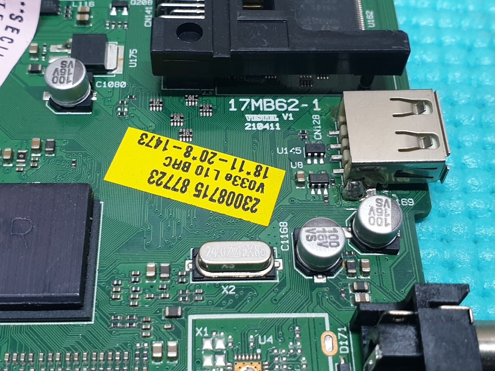 MAIN AV BOARD MB TECHNIKA 22-830 22'' LCD TV 17MB62-1 23008715 SCREEN:LC220WXE - Image 6