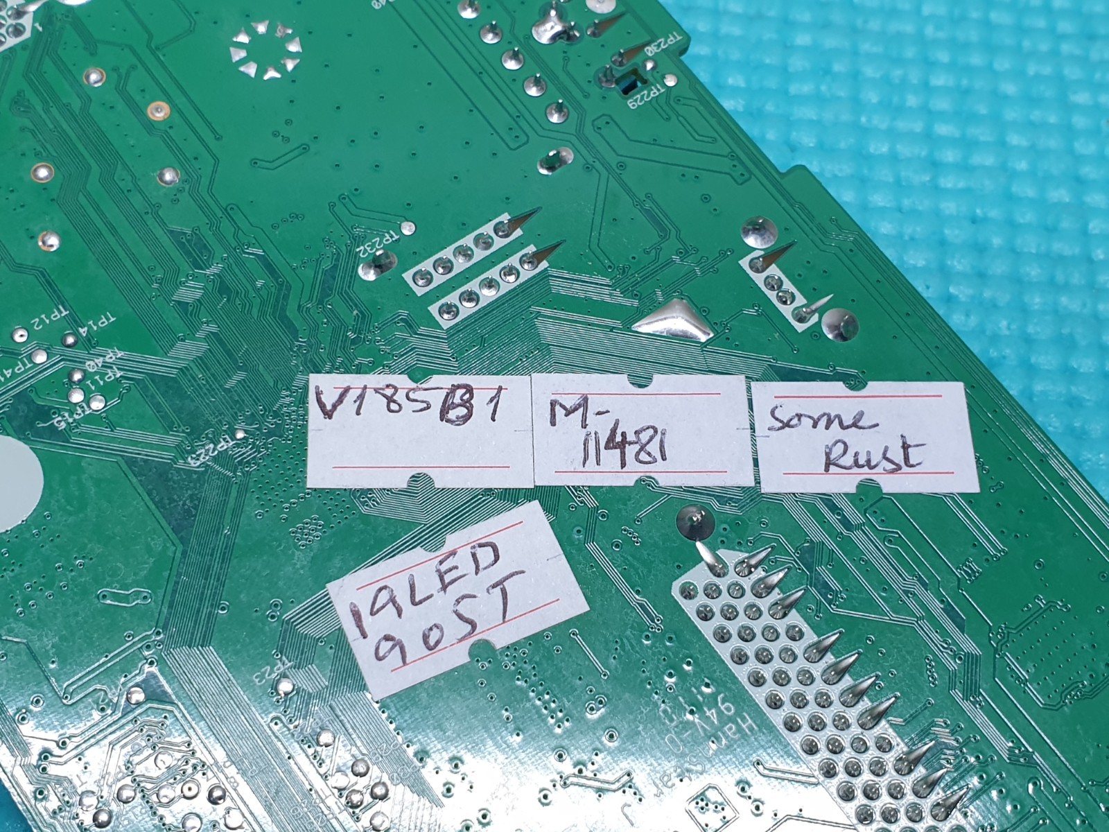 MAIN AV BOARD MB LINSAR 19LED905T 19" LED TV 26717021 20566350 SCREEN:V185B1 - Image 7