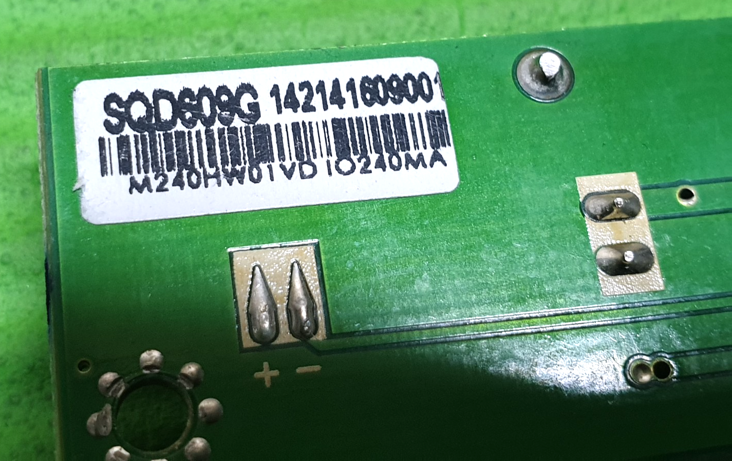 INVERTER DRIVER BOARD BAIRD TI2402DVDWC 24" LED TV SQD-609 VER3.5 SQD609G - Image 3
