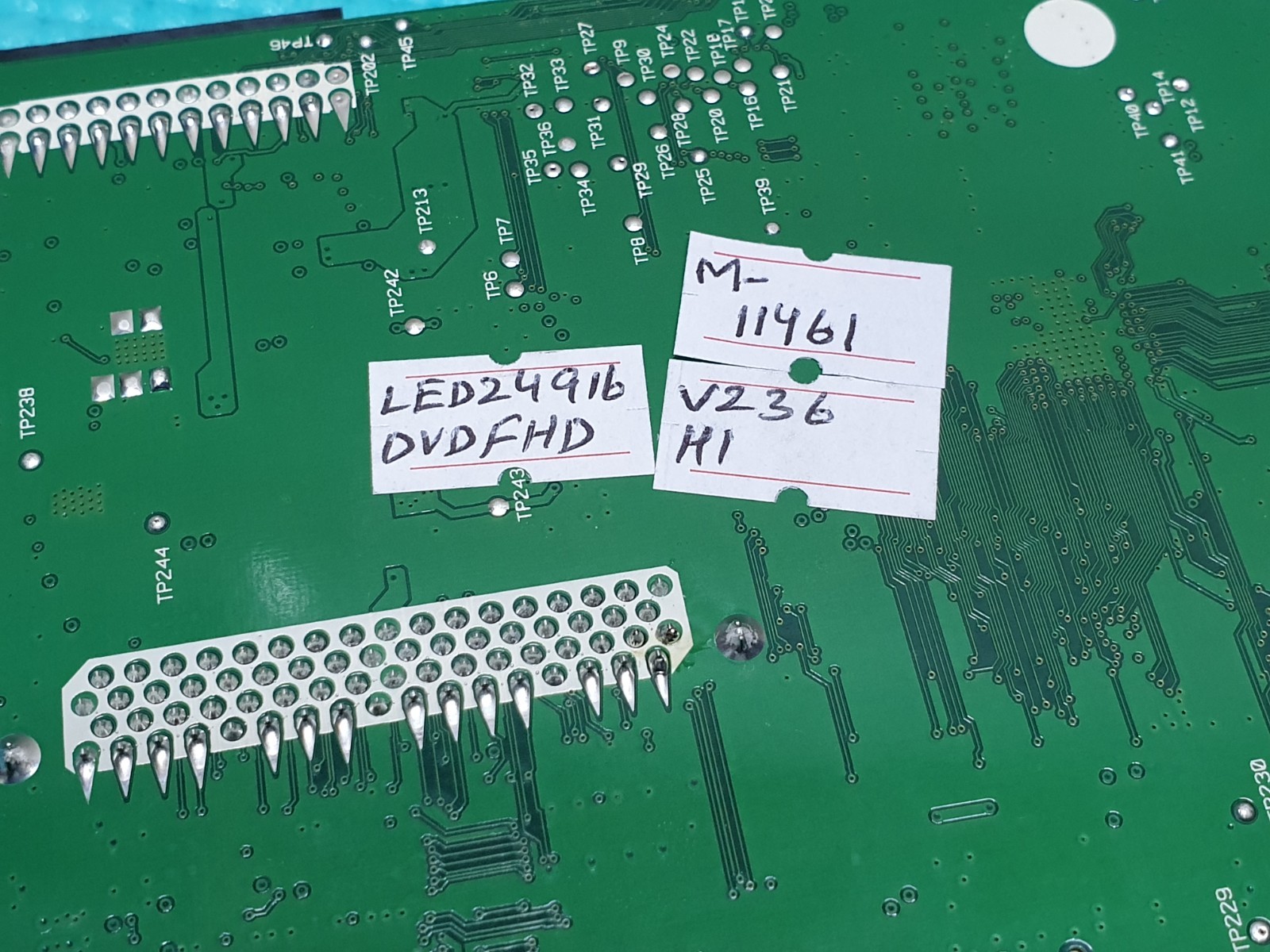 MAIN AV BOARD MB TECHWOOD LED24916DVDFHD 24" TV 17MB62-1 23011325 SCREEN:V236K1 - Image 6