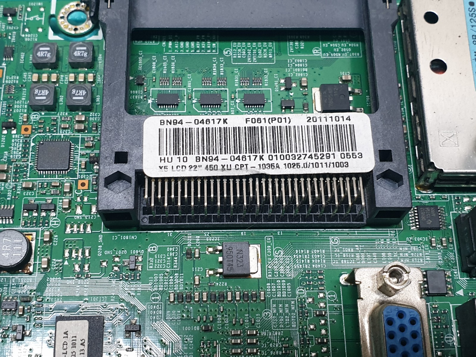 MAIN AV BOARD MB SAMSUNG LE22D450G1W TV BN41-01621B BN94-04617K SCREEN:CLAA215FA - Image 4