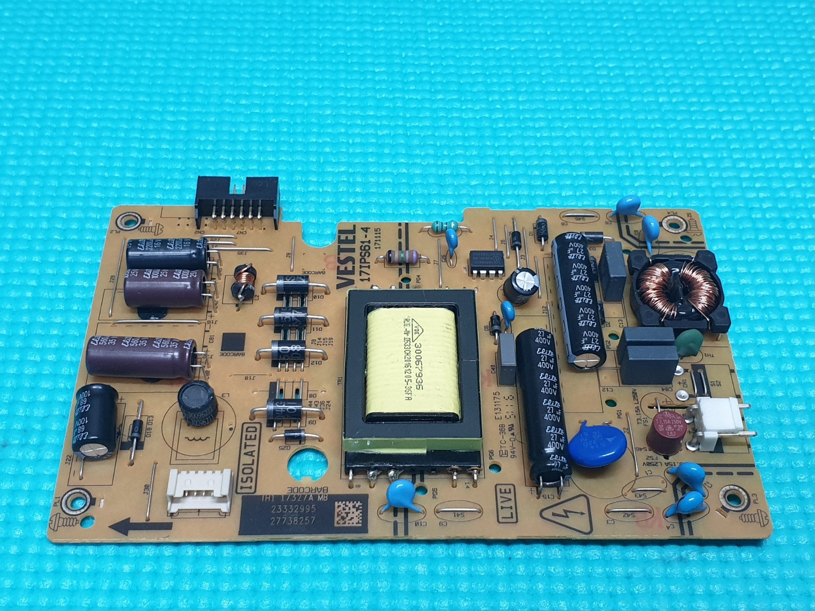 POWER SUPPLY PSU BUSH LED24265DVDCNTDFVP 24" TV VESTEL 17IPS61-4 171115 23332995 - Image 2