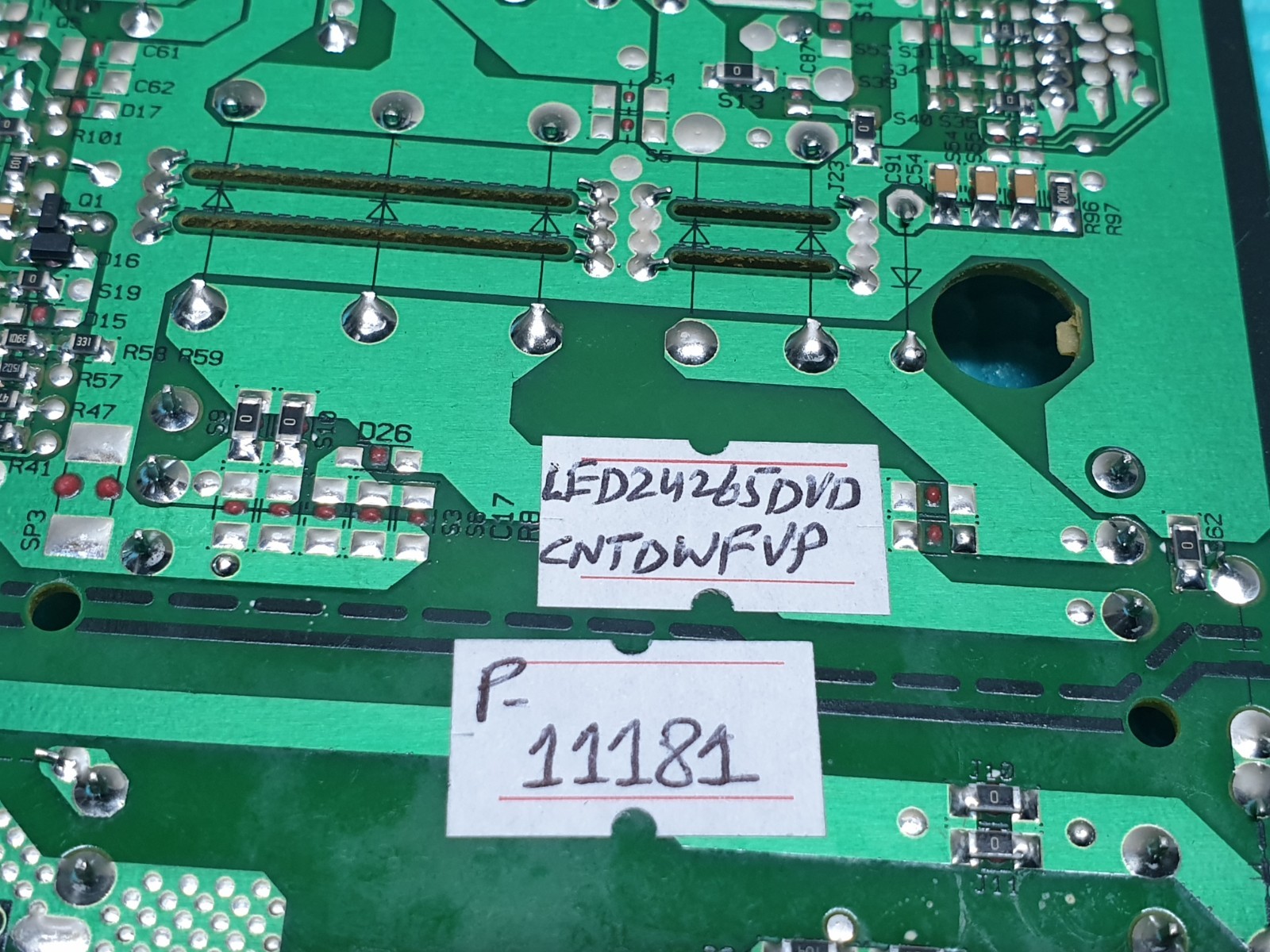 POWER SUPPLY PSU BUSH LED24265DVDCNTDFVP 24" TV VESTEL 17IPS61-4 171115 23332995 - Image 8