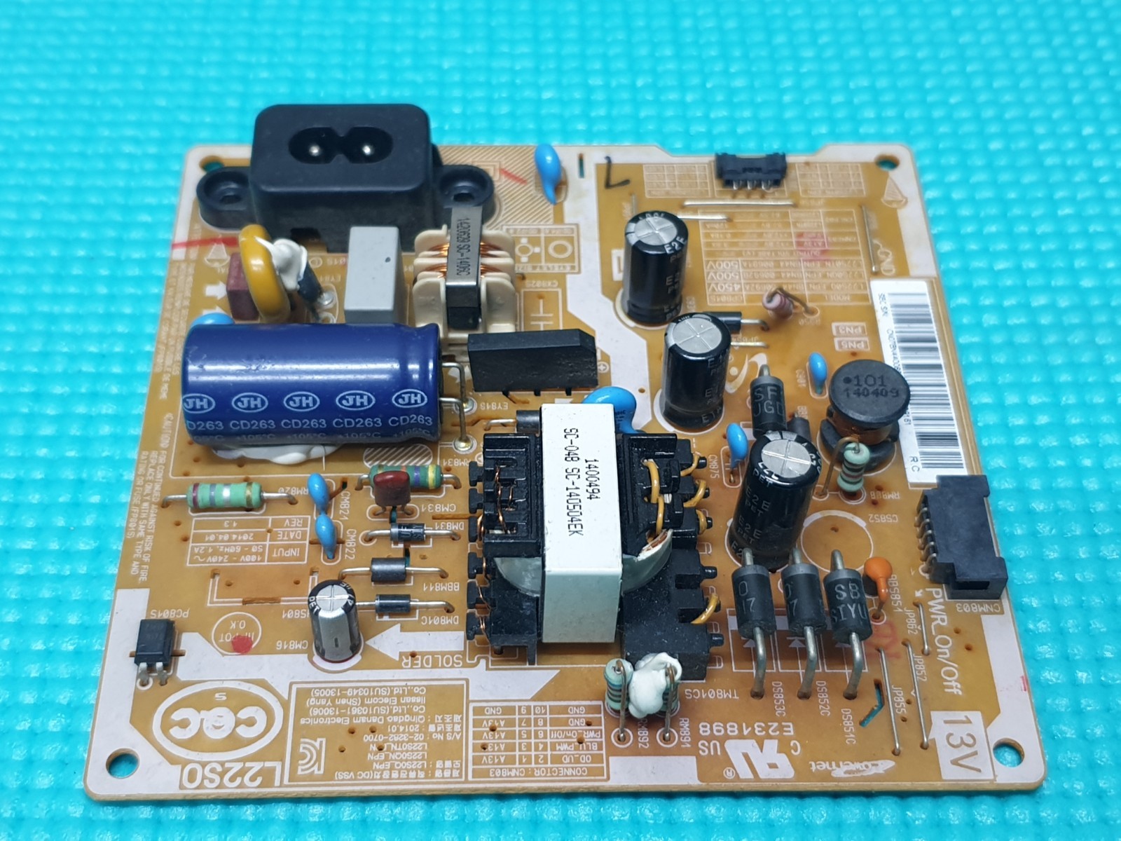 POWER SUPPLY PSU FOR SAMSUNG UE22H5000AK 22" LED TV BN44-00692A E231898 - Image 2