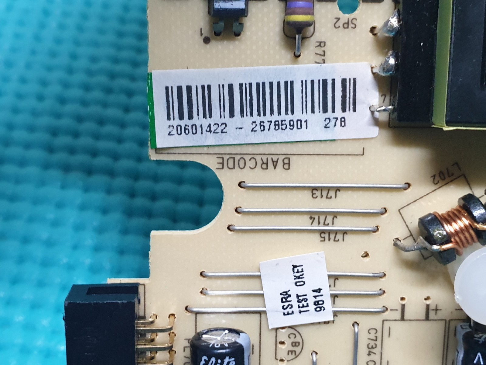 POWER SUPPLY PSU FOR TECHWOOD LED24916DVDFHD 24" LED TV VESTEL 17PW80 20601422 - Image 3