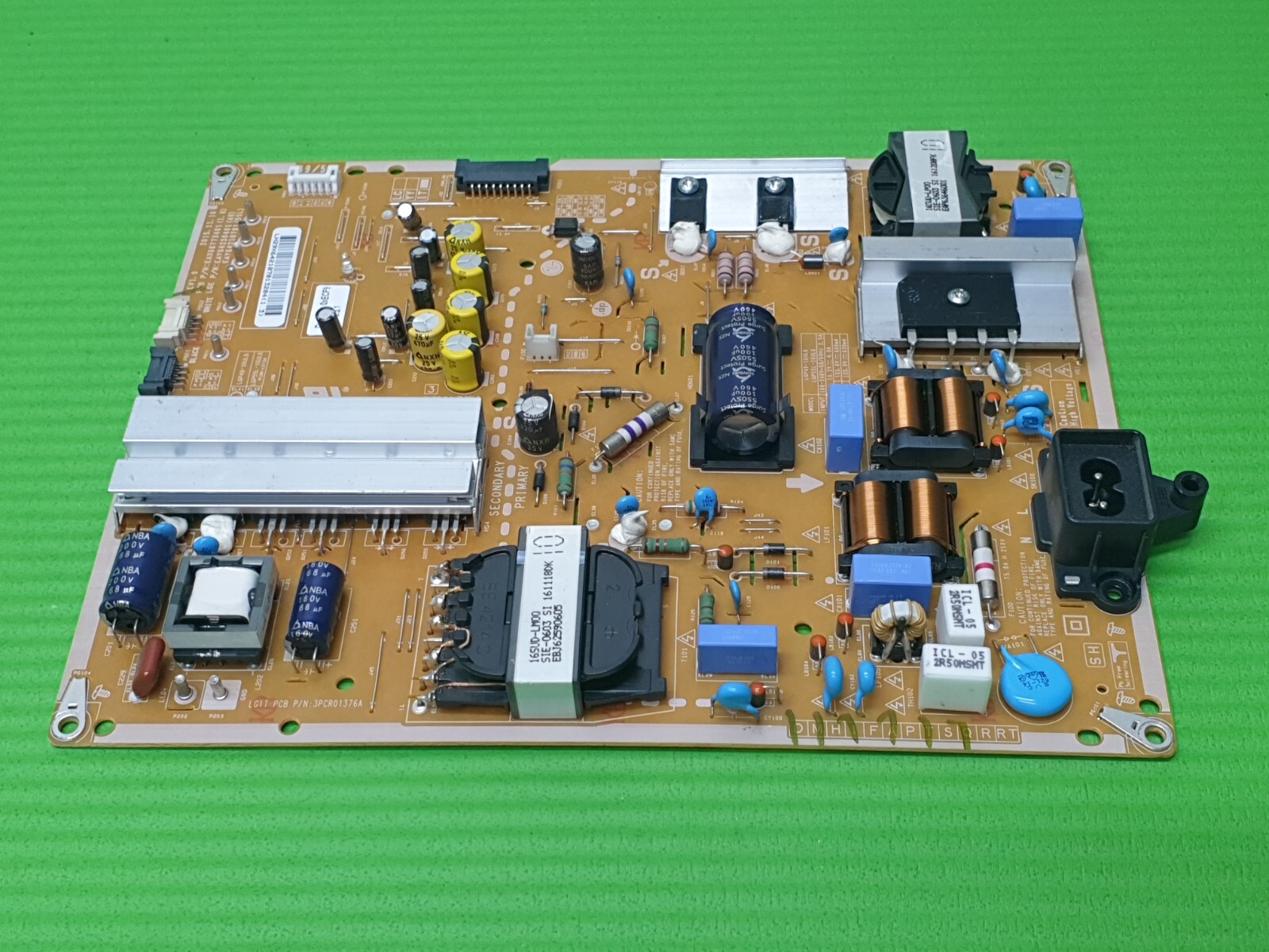 POWER SUPPLY BOARD PSU LG 55UH661V LED TV EAX66773401(1.8) EAY64210701 REV 1.0
