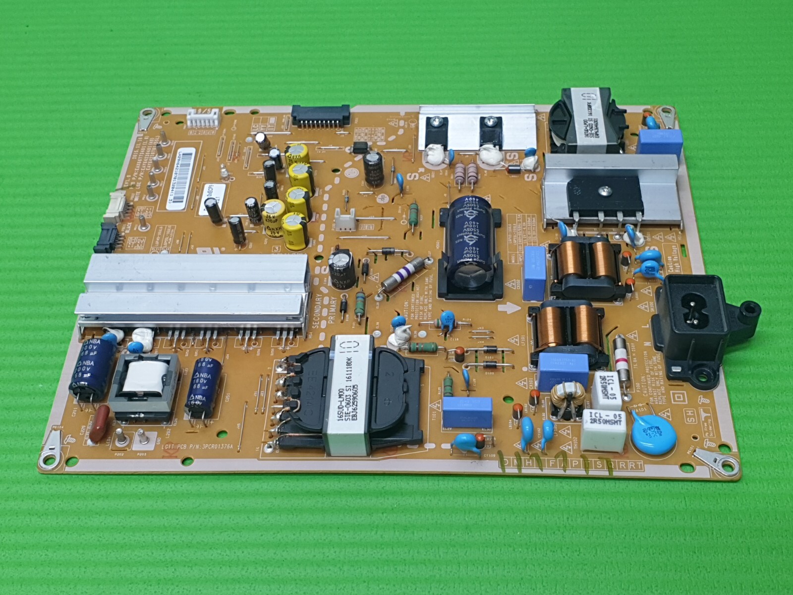 POWER SUPPLY BOARD PSU LG 55UH661V LED TV EAX66773401(1.8) EAY64210701 REV 1.0 - Image 2