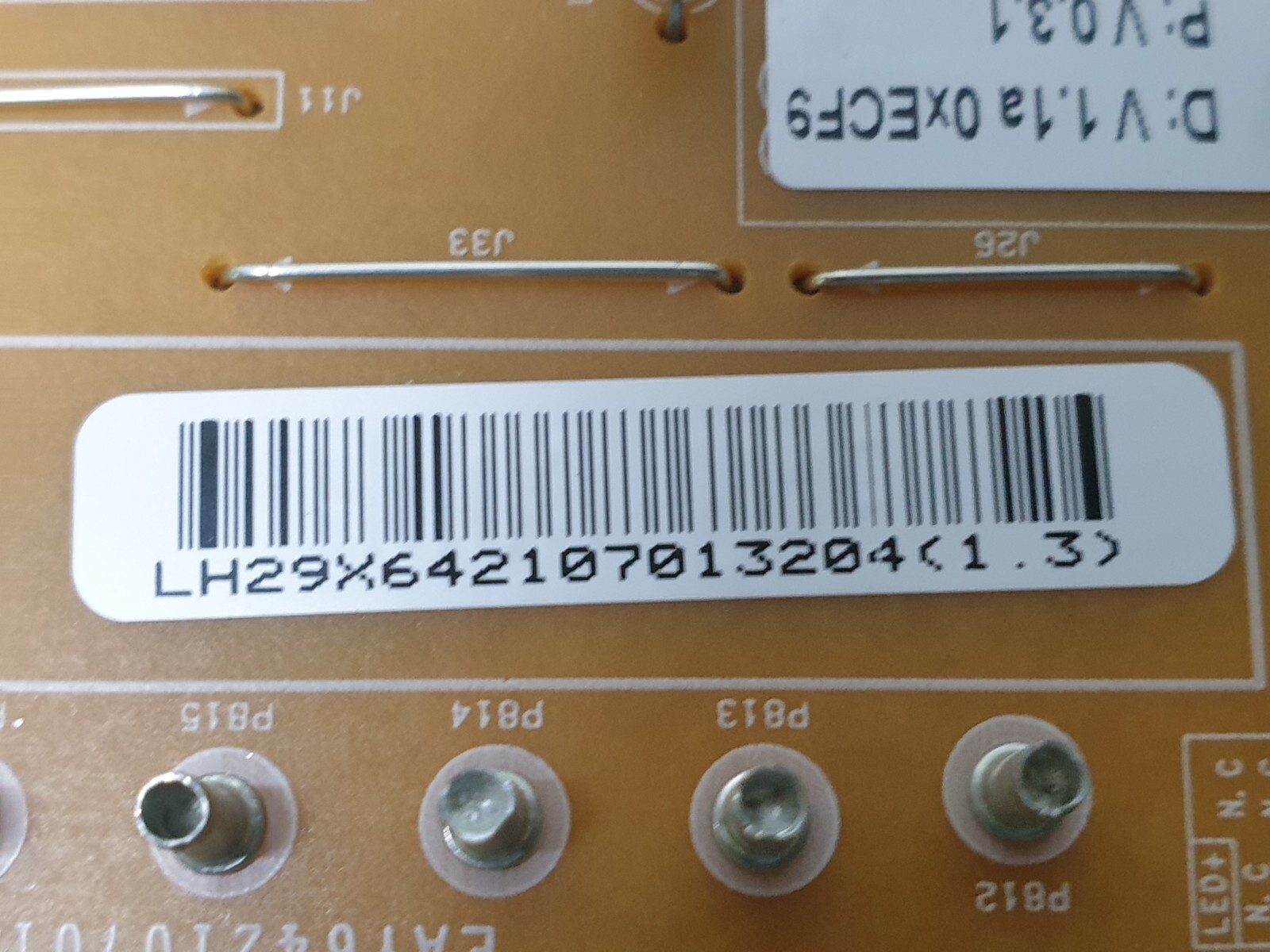 POWER SUPPLY BOARD PSU LG 55UH661V LED TV EAX66773401(1.8) EAY64210701 REV 1.0 - Image 4