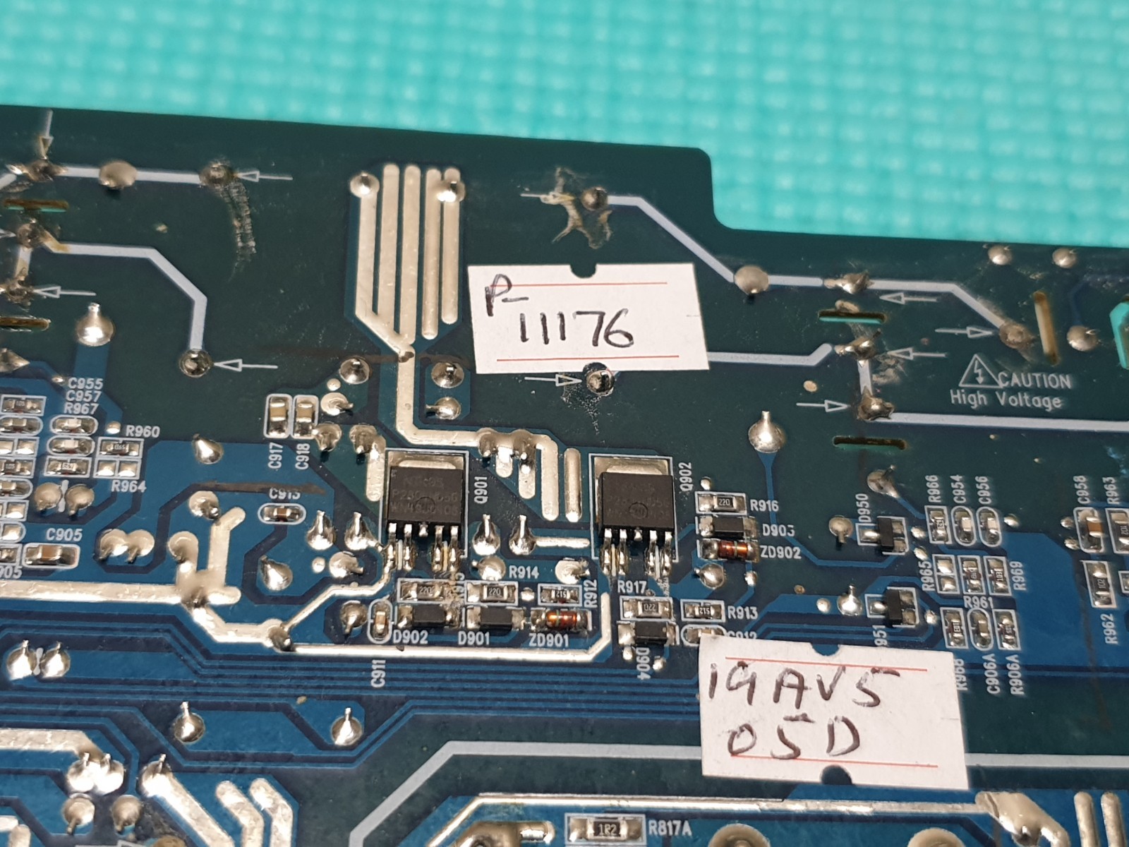 POWER SUPPLY PSU FOR TOSHIBA 19AV505D 19" LCD TV STV19 VTV-P1901 REV:1 - Image 11